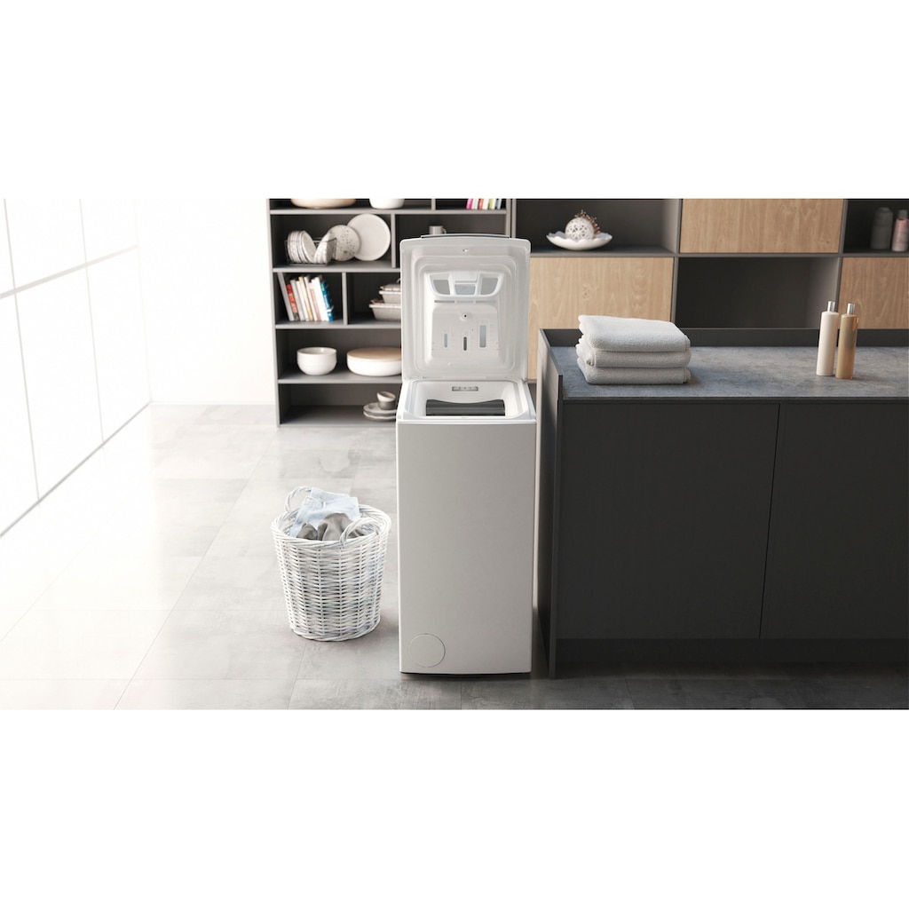 BAUKNECHT Waschmaschine Toplader, WMT Pro Eco 6ZB, 6 kg, 1200 U/min