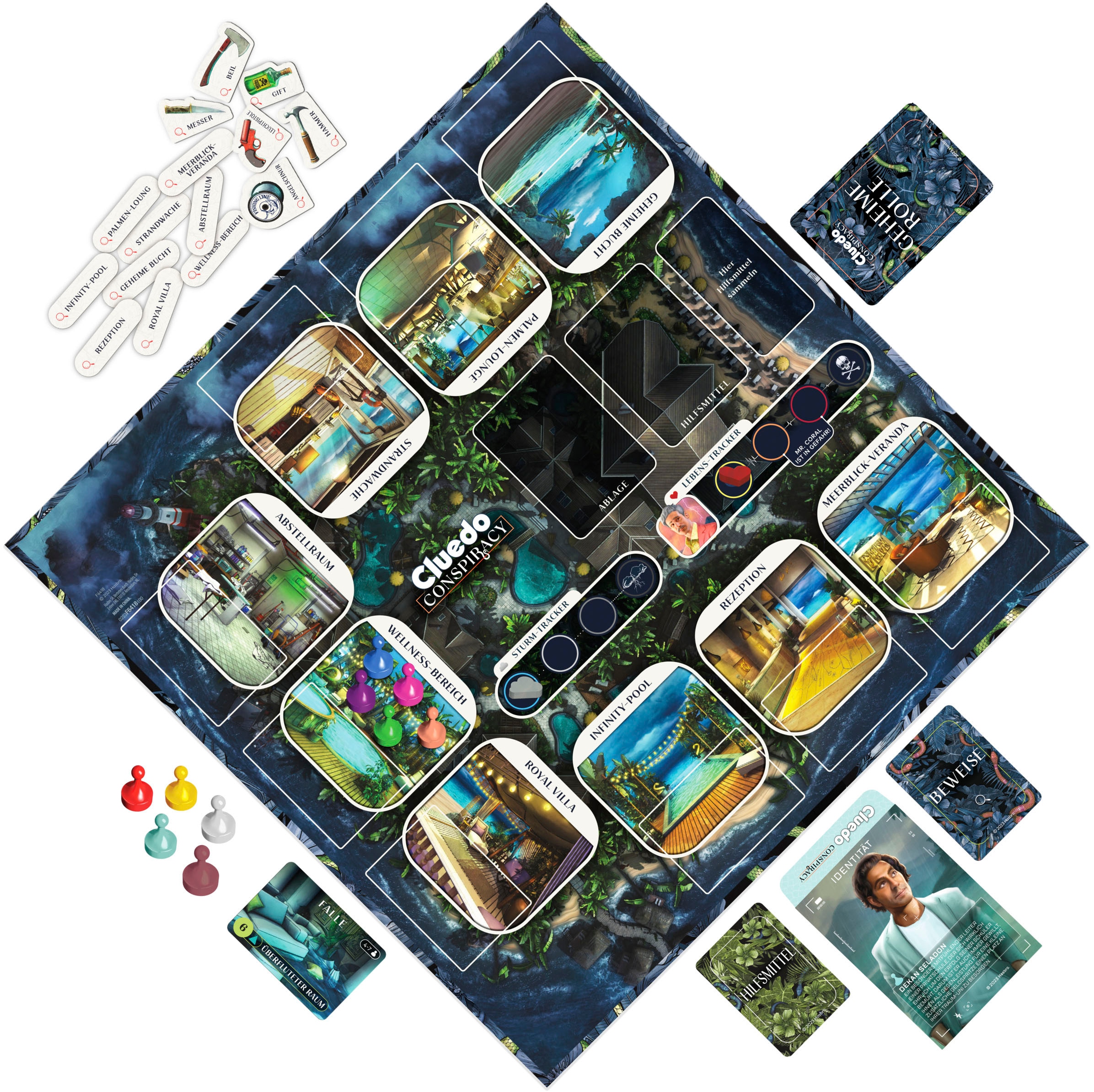 Hasbro Spiel »Cluedo Conspiracy«