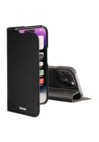 Hama Smartphone-Hülle »Booklet "Slim Pro" für Apple iPhone 14 Pro, Schwarz,... kaufen
