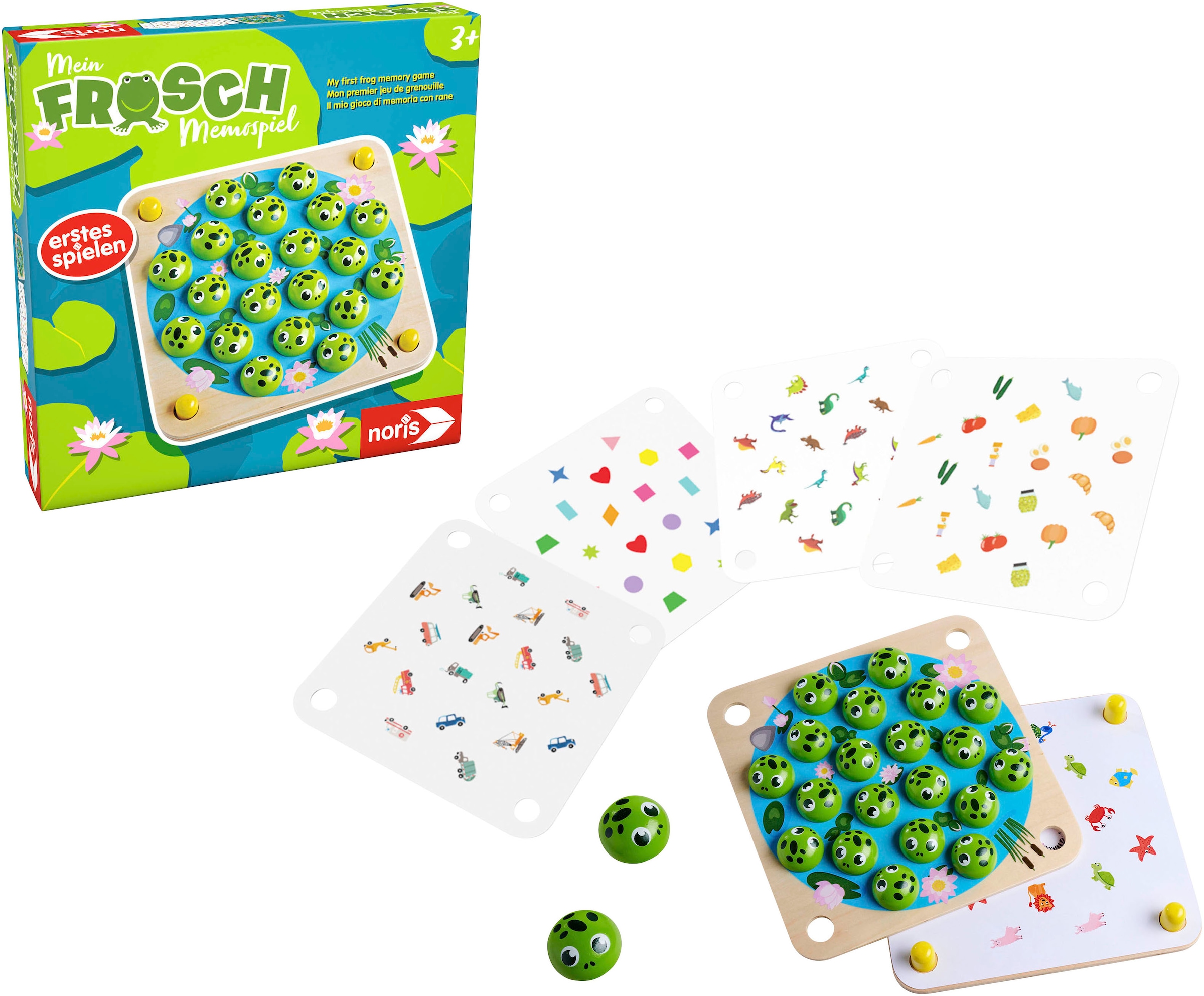 Noris Spiel »Mein Frosch Memo-Spiel«