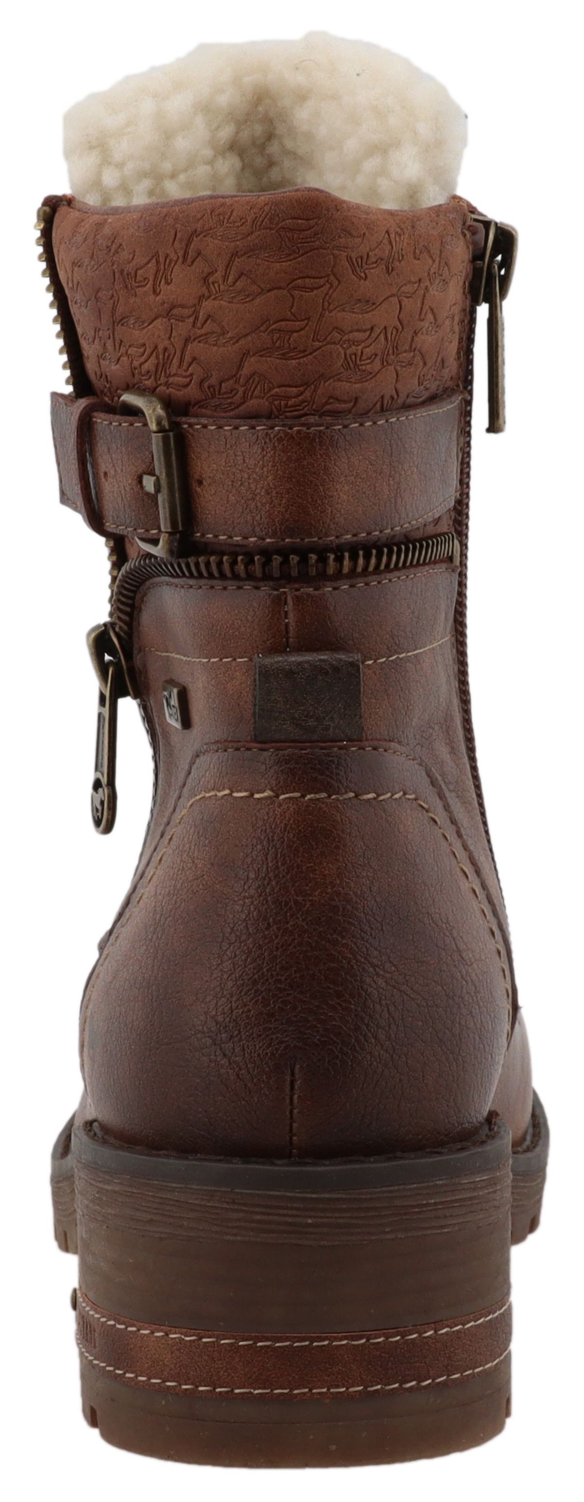 Mustang Shoes Winterstiefelette »Haukea«  Winterstiefelette, Boots mit Innenreißveschluss