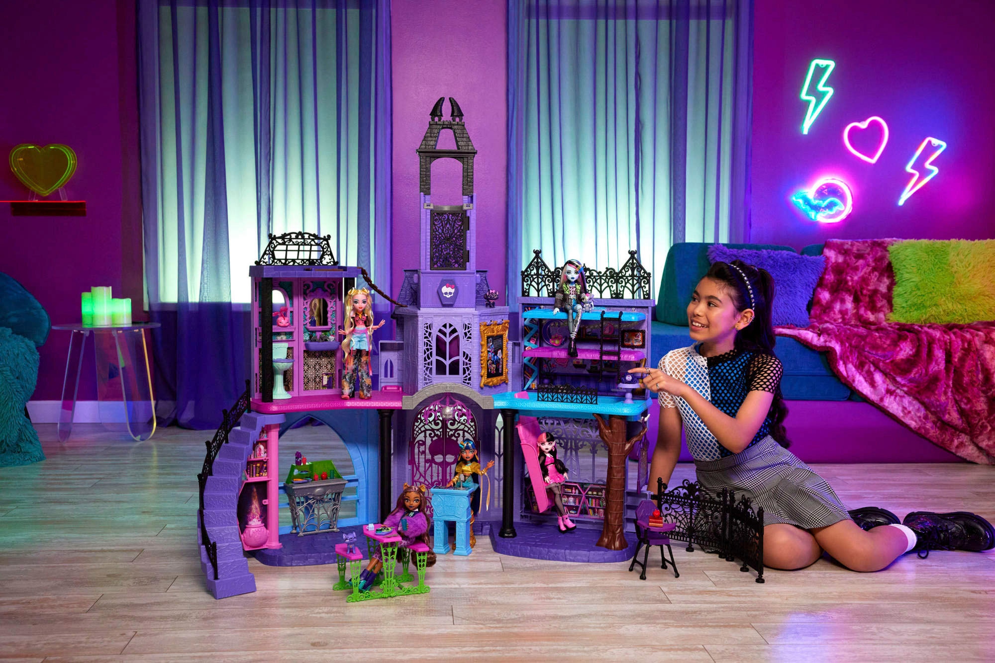 MonsterHigh™ Puppenhaus »Monster High Haunted High School-Puppenhaus«