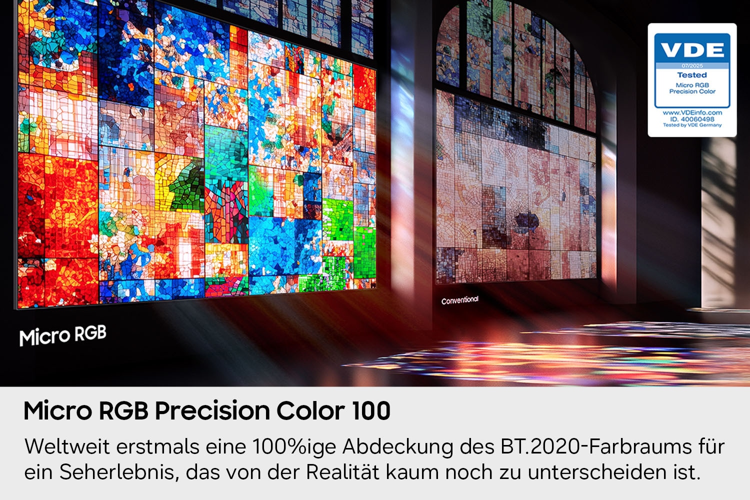 Samsung LCD-LED Fernseher »GMR75R85HAU« 189 cm/75 ″ Smart-TV Micro RGB, 100% BT.2020 Farbraum, Motion Xcelerator 144Hz, Dolby Atmos