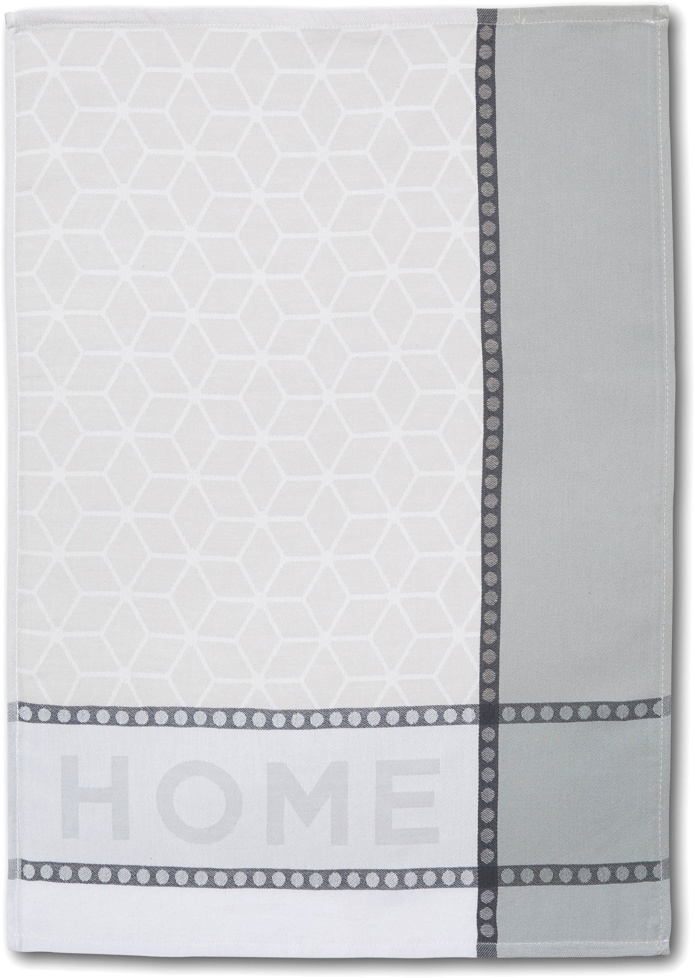 Dyckhoff Geschirrtuch »HOME & KITCHEN, Maße je Tuch ca. 50x70 cm, aus 100% Baumwolle« mit zwei verschiedenen Motiven