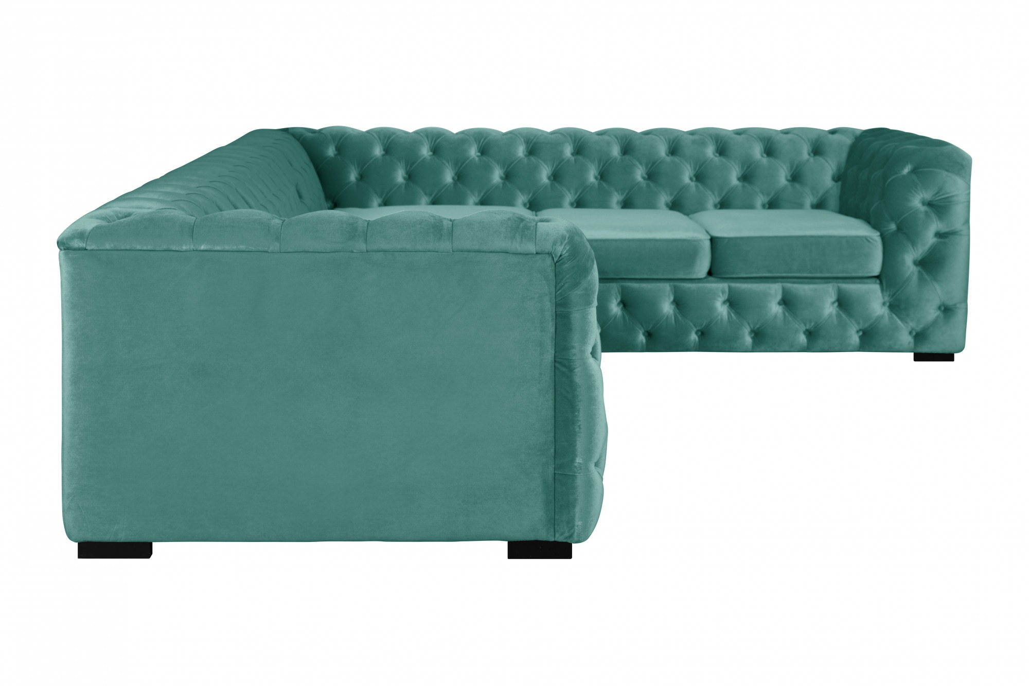 Guido Maria Kretschmer Home&Living Chesterfield-Sofa »KALINA L-Form«, hochwertige Chesterfield-Ausführung, sehr hochwertige Verarbeitung