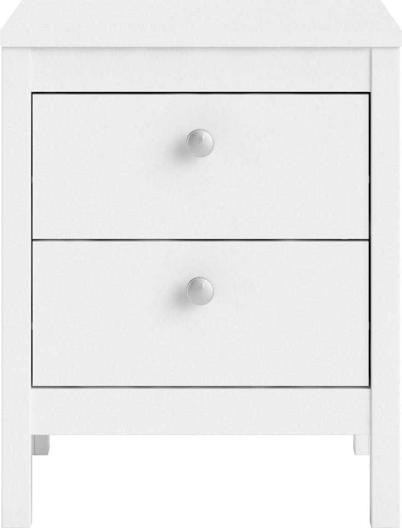 Home affaire Nachttisch »Nachtkommode, Nachtschrank, Beistelltisch«, mit 2 Schubladen, Breite 44 cm, Höhe 54 cm