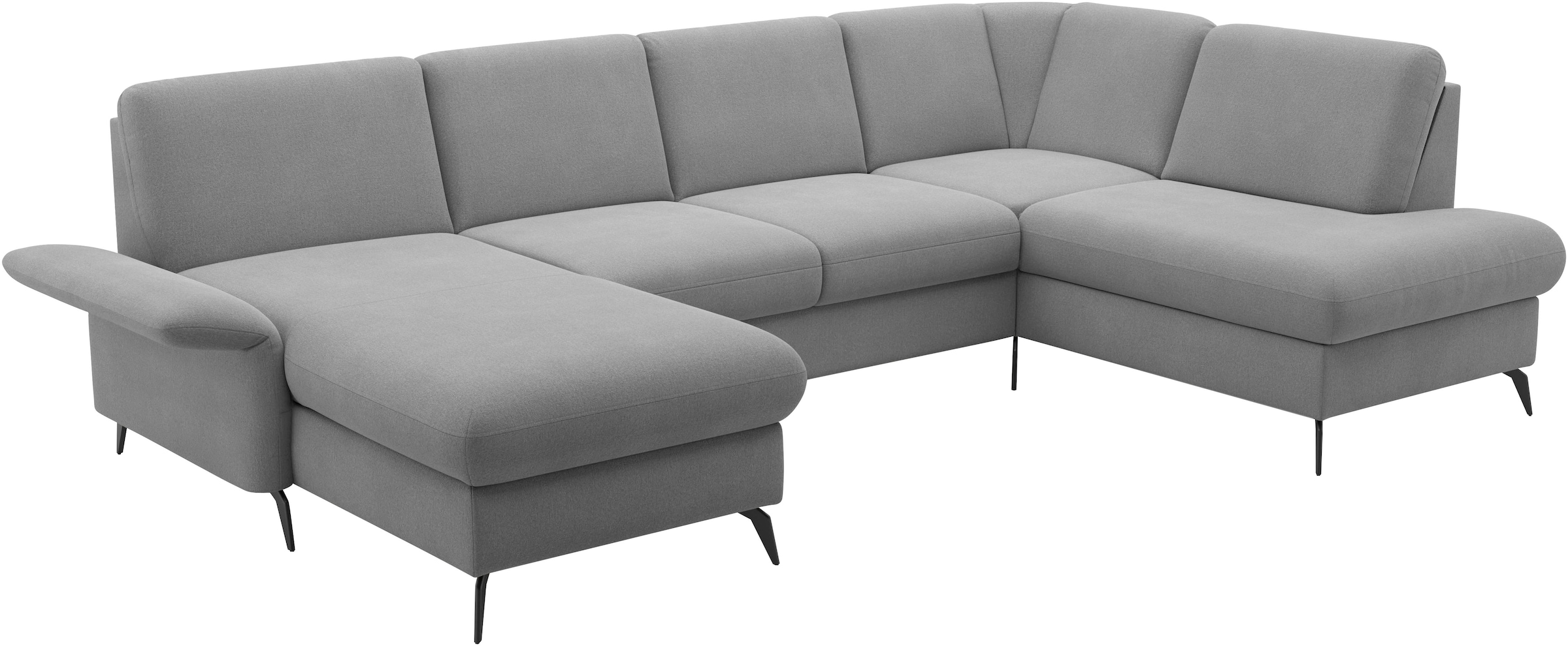 Home affaire Wohnlandschaft »Rochelle«, optional: Armteilverstellung, klappbar, Bettkasen