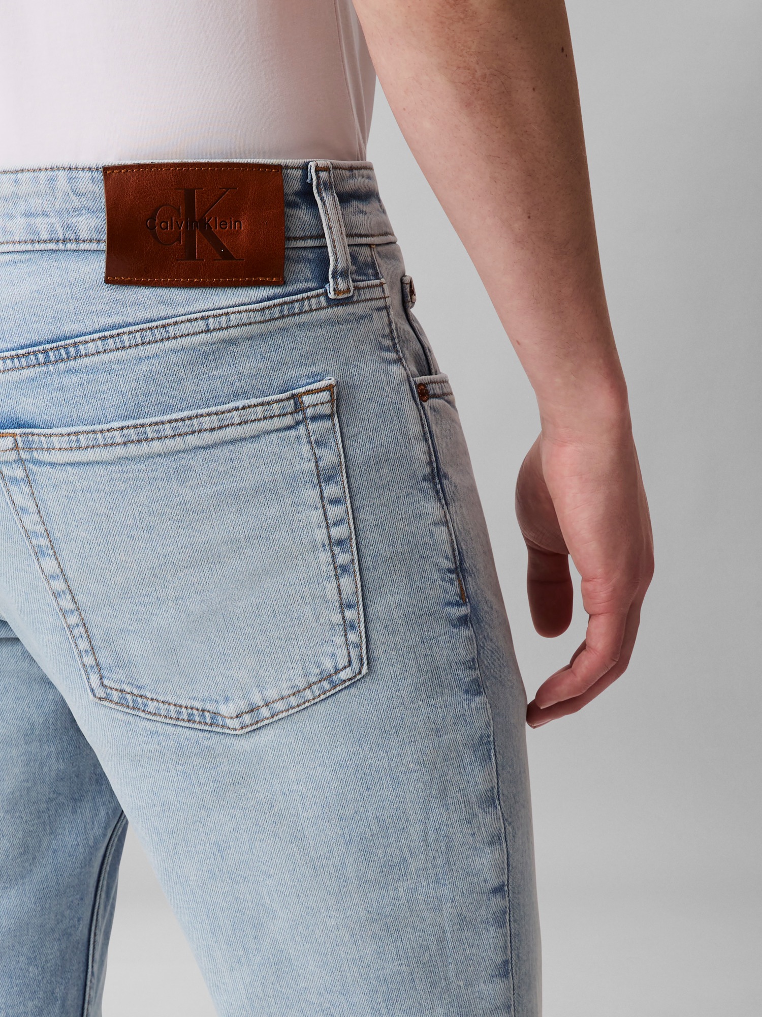 Calvin Klein Jeans Slim-fit-Jeans »SLIM JEAN REGEN«, Mit Gürtelschlaufen