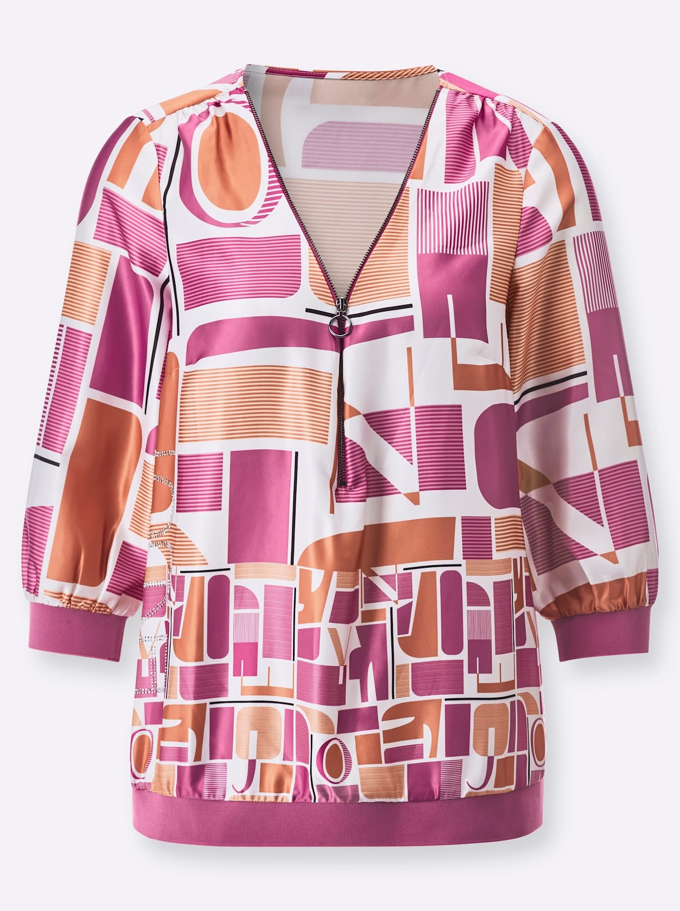 creation L Druckbluse