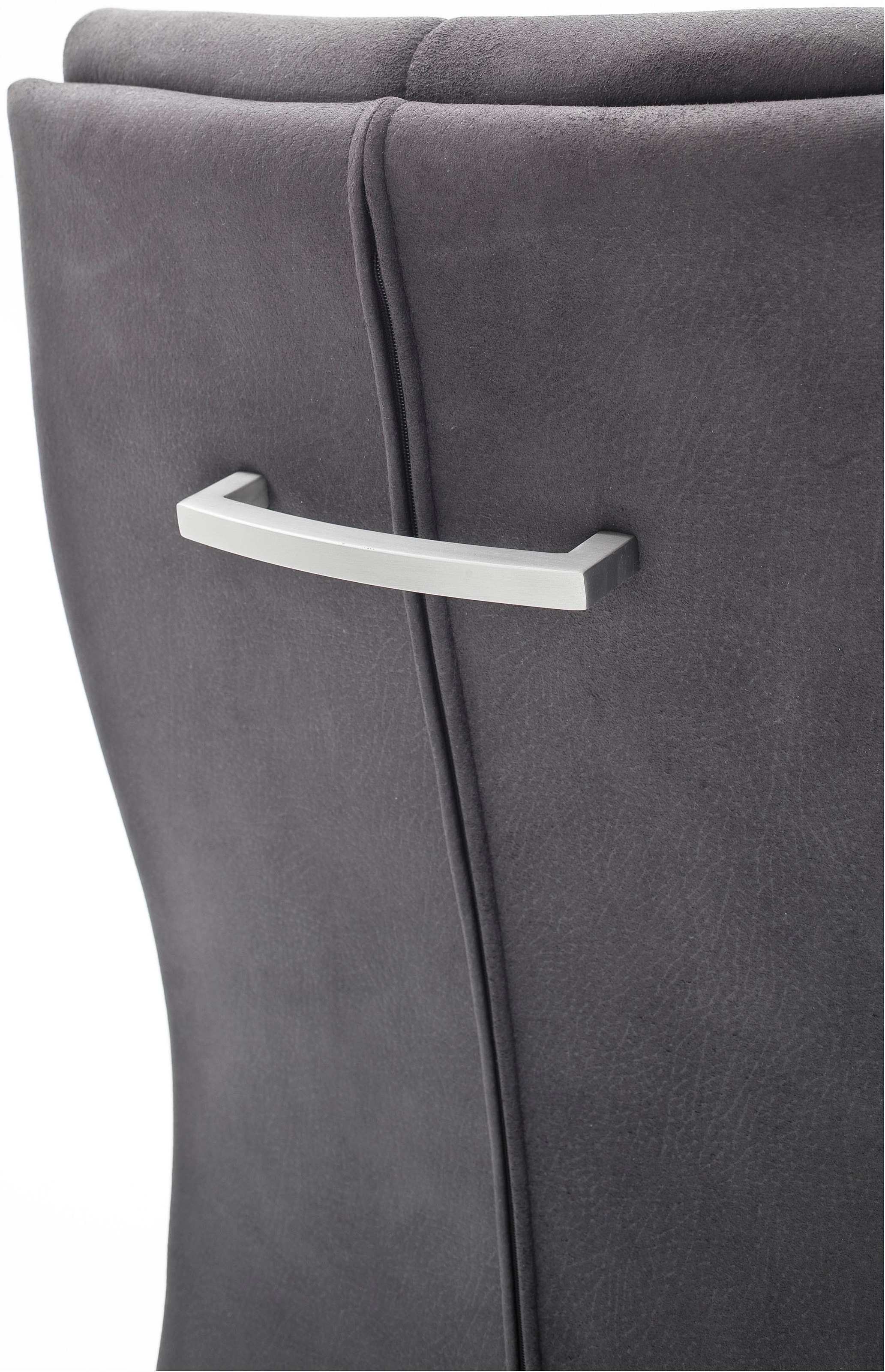 MCA furniture Esszimmerstuhl »Salva Schwingstuhl«, (Set), 2 St., Microfaser, mit Tonnentaschenfederkern, belastbar bis max. 120 kg