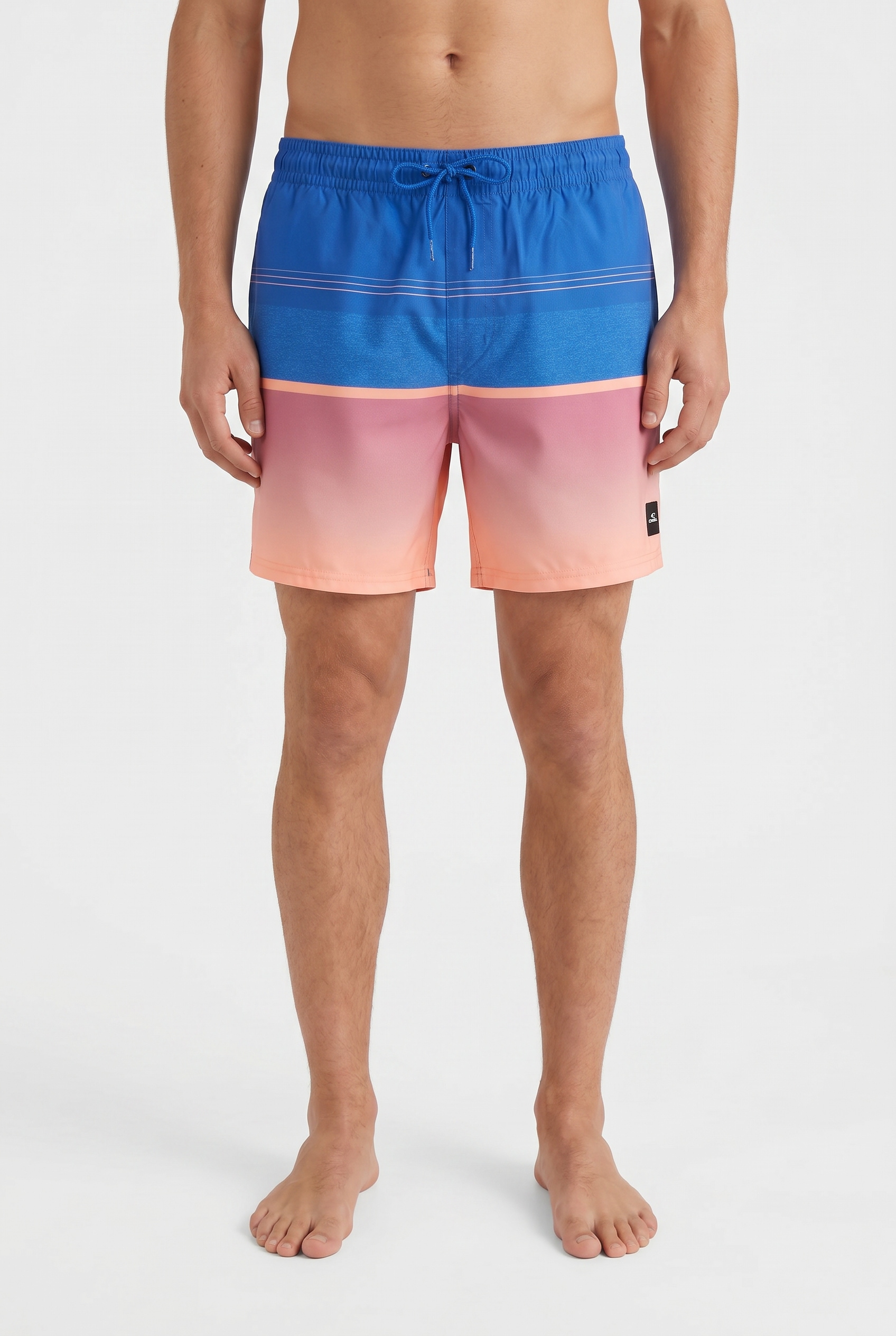 O'Neill Badeshorts »O'NEILL GRADIENT 15'' SWIMSHORTS« mit elastischem Bund und Kordelzug, mit Mesh-Innenhose