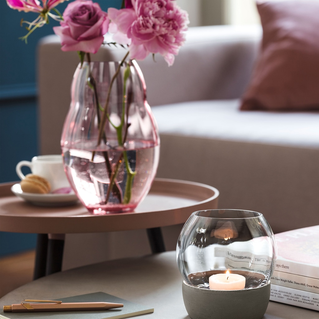 Villeroy & Boch Dekovase »Vase Rose Garden Home 20 cm rosé«