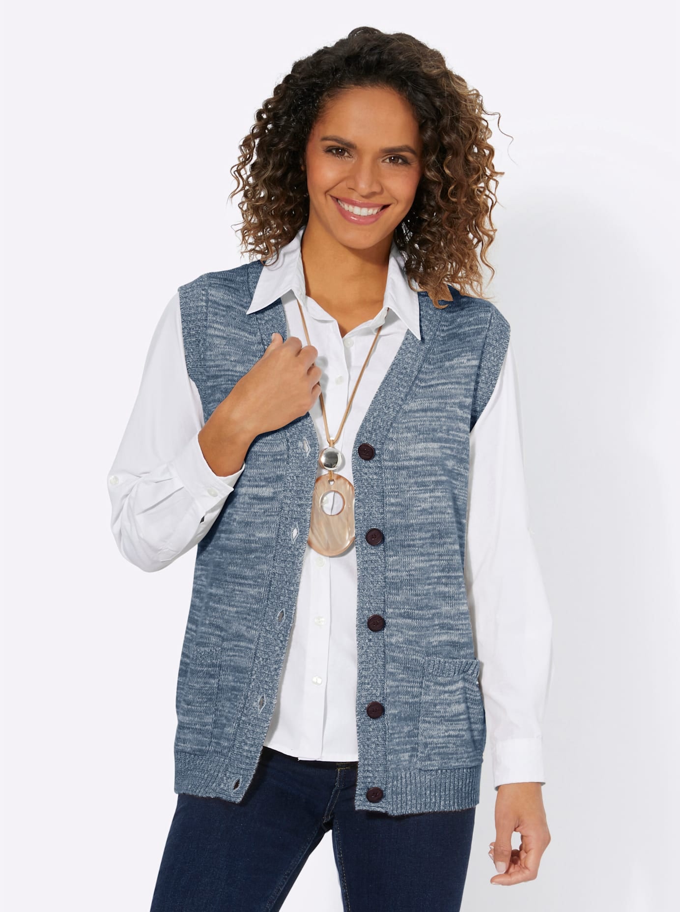 Casual Looks Strickweste