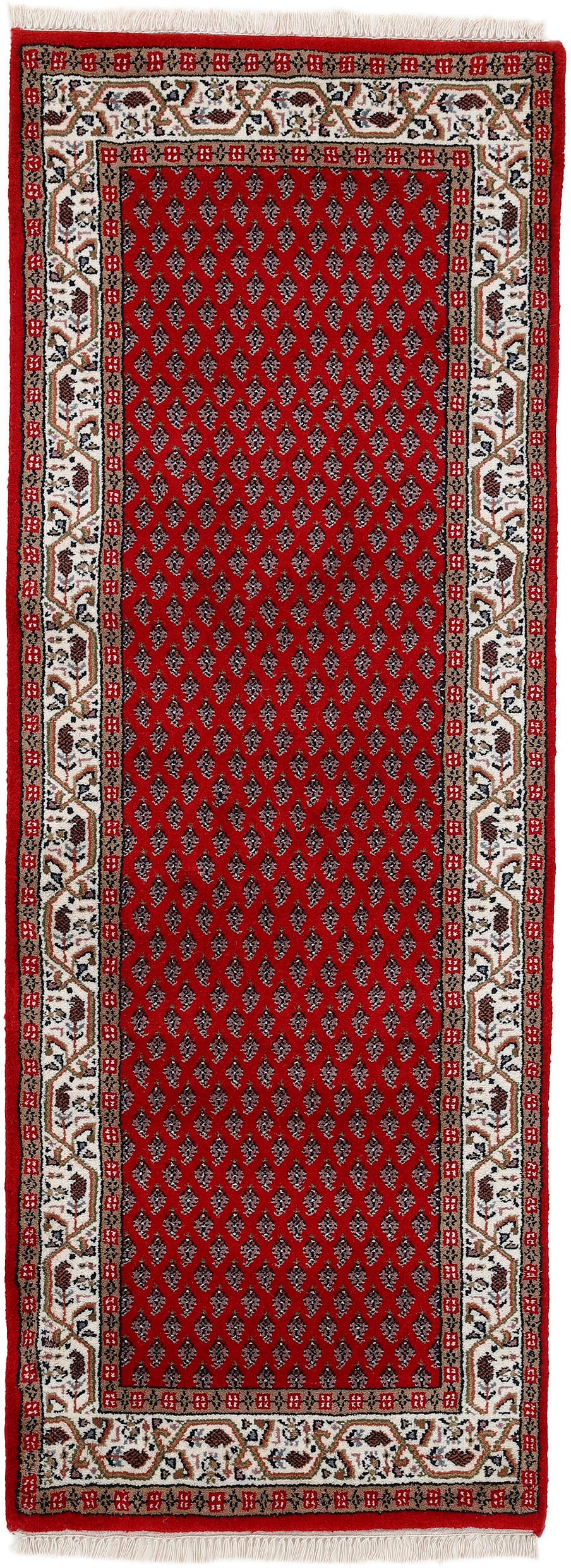 Woven Arts Läufer »Orientteppich Mir«, rechteckig, 15 mm Höhe, handgeknüpft, Wohnzimmer, reine Wolle