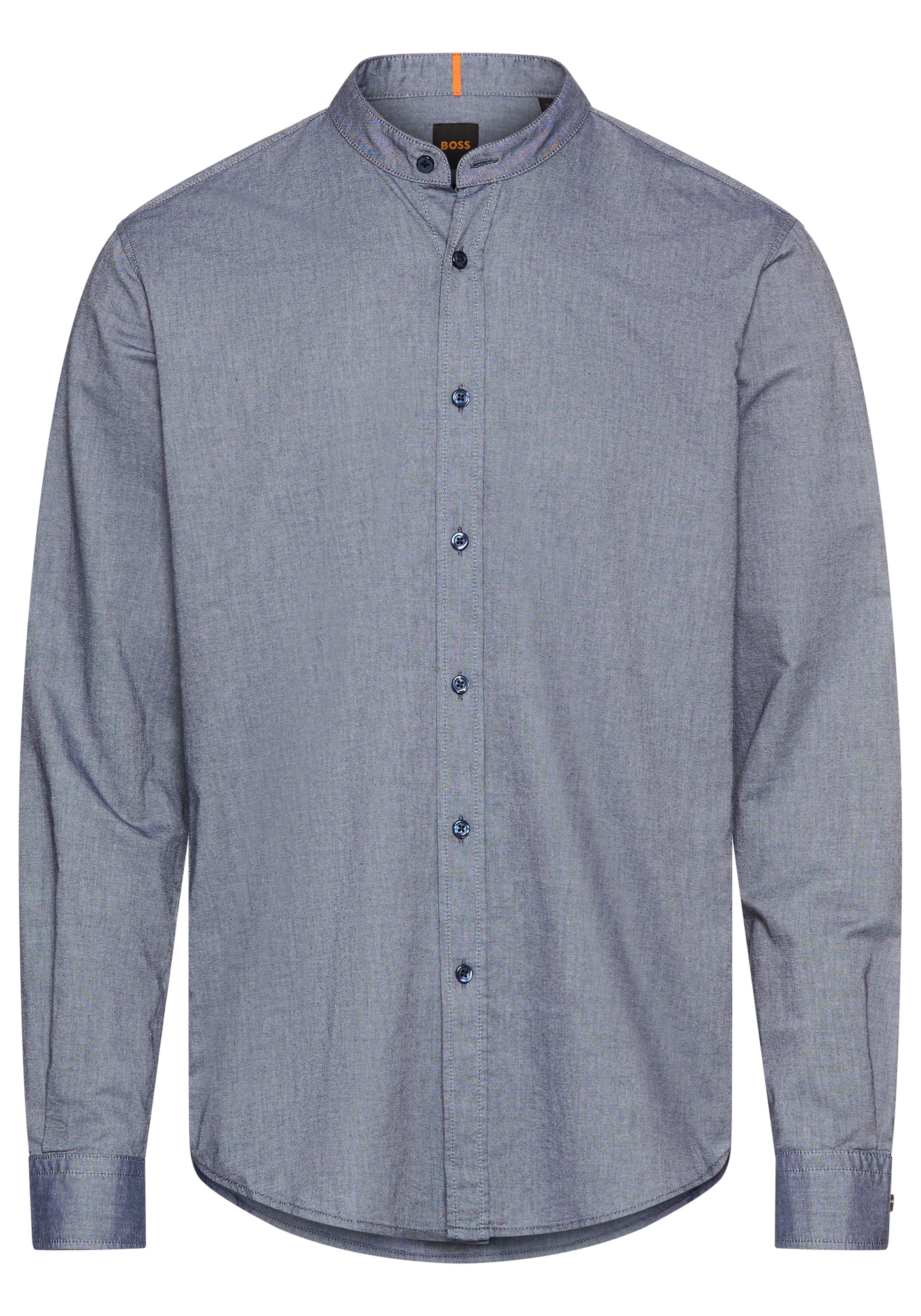 BOSS ORANGE Langarmhemd »Race« mit Stehkragen