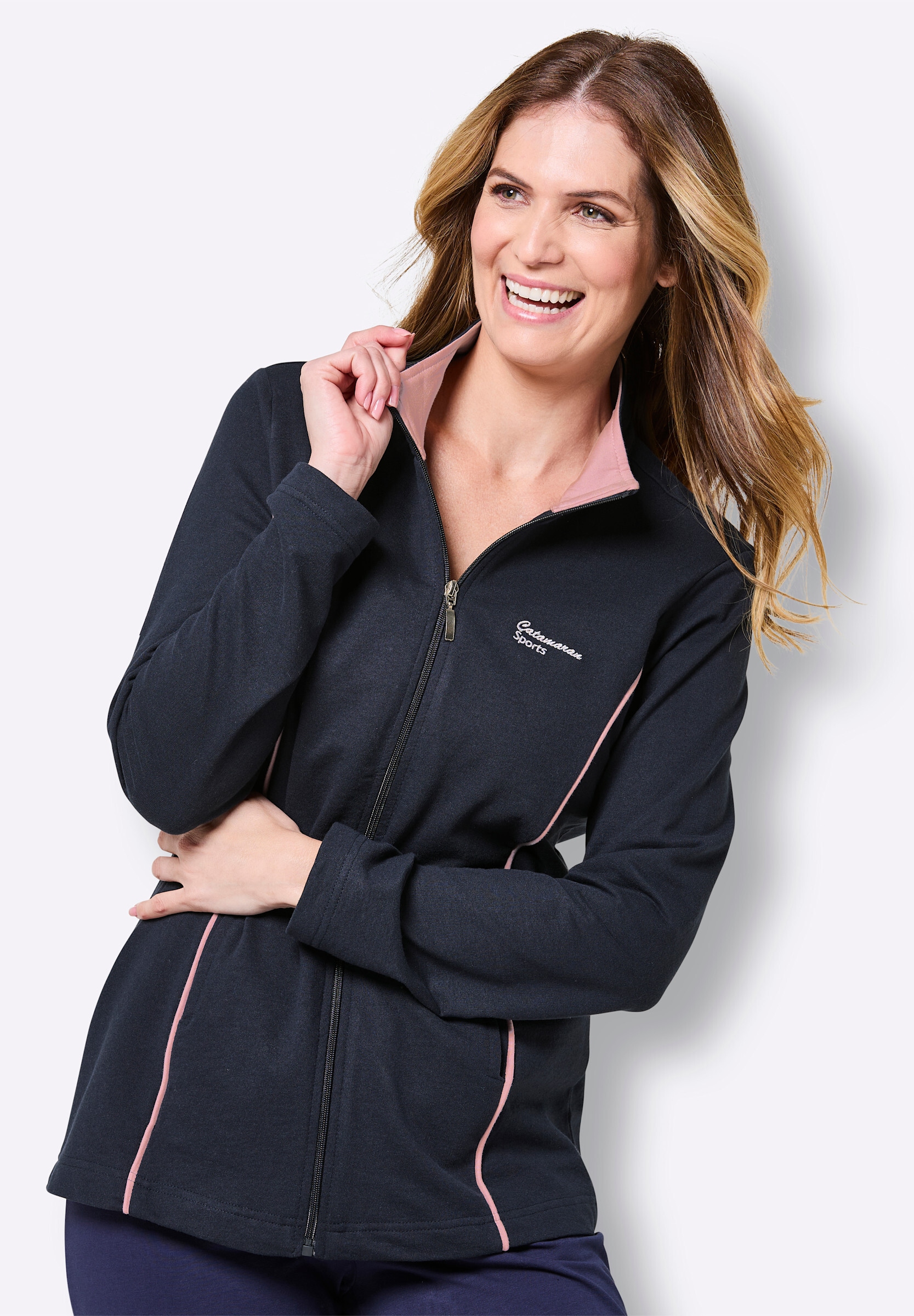 Witt Shirtjacke »Freizeitjacke Sweatjacke mit 2 Nahttaschen«