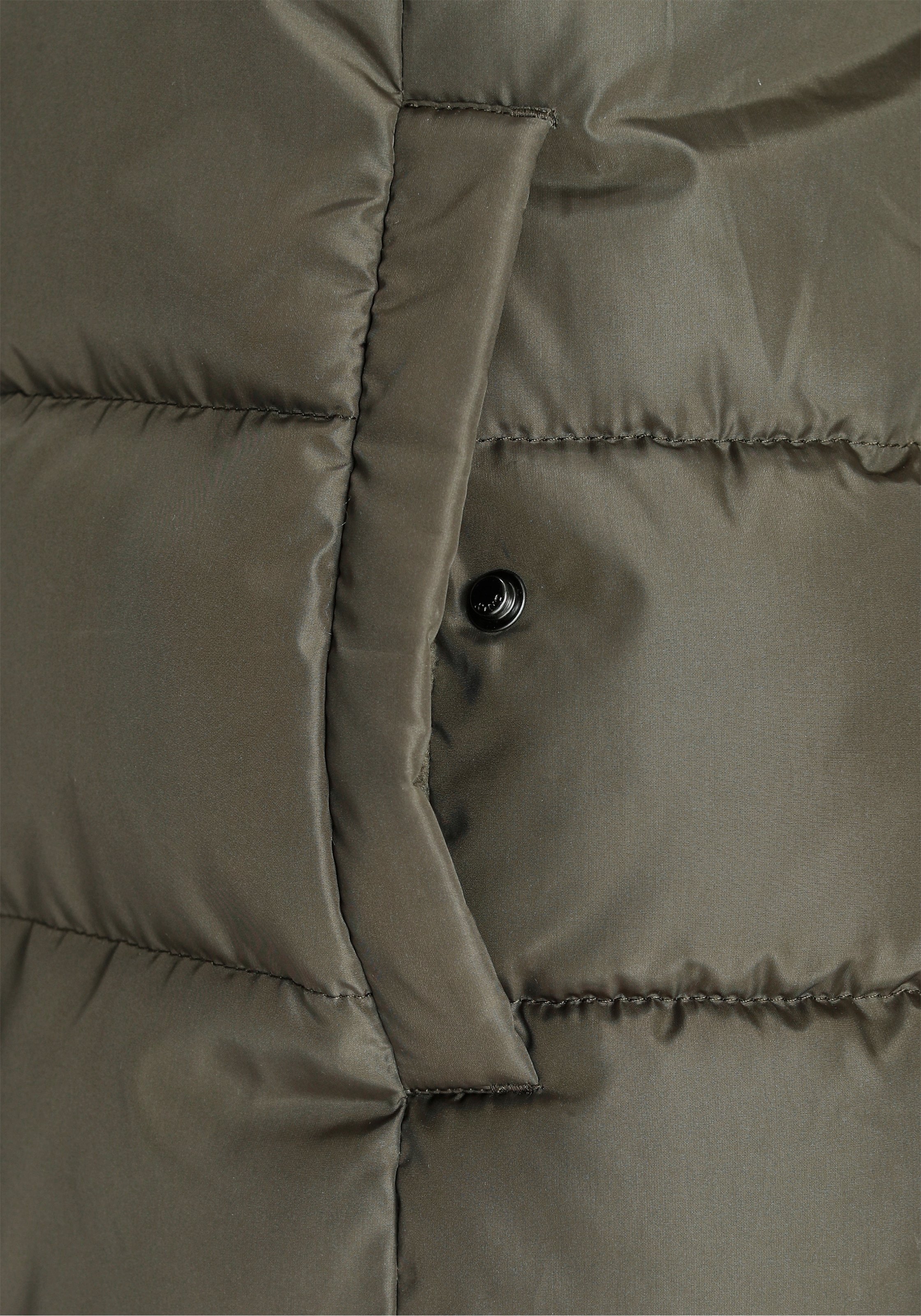 ONLY Steppmantel »ONLTINA – Puffermantel mit Premium-Füllung und verdecktem Zipper«, regular fit, casual, Steppware, Kunstfaser, hochschließend
