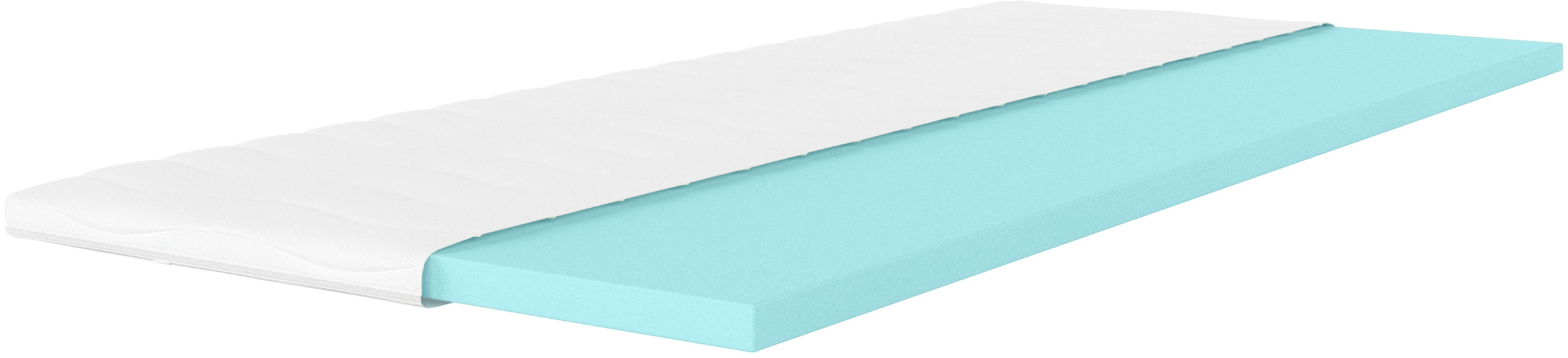 OTTO home Topper »Tornby Topper 90x200 cm,180x200 cm, in 4 Härtegraden« Matratze & Boxspringbett, Hausstauballergiker geeignet, langlebig