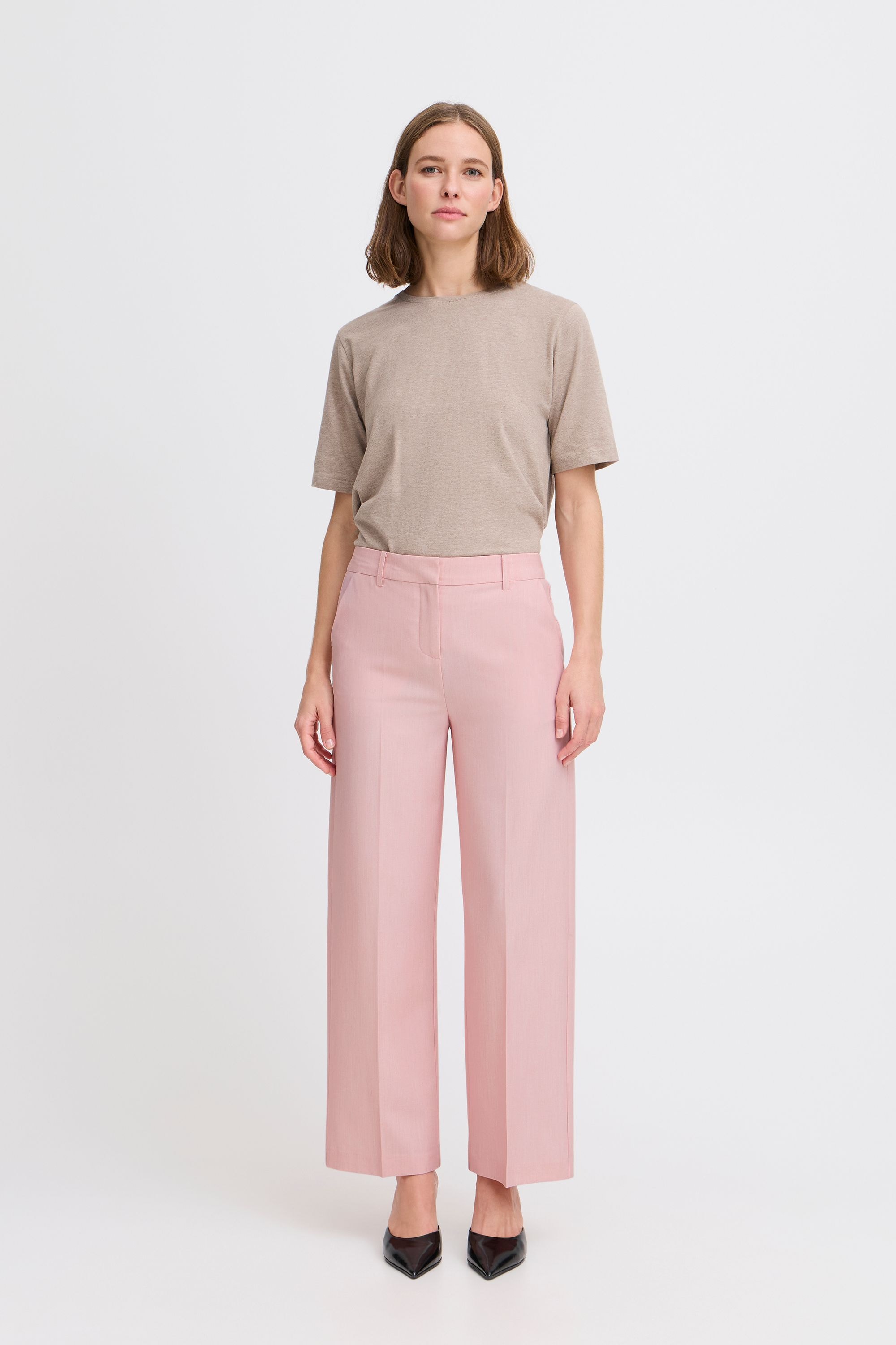 b.young Stoffhose »Stoffhose BYDANTA WIDE LEG PANTS 2 CROPPED«