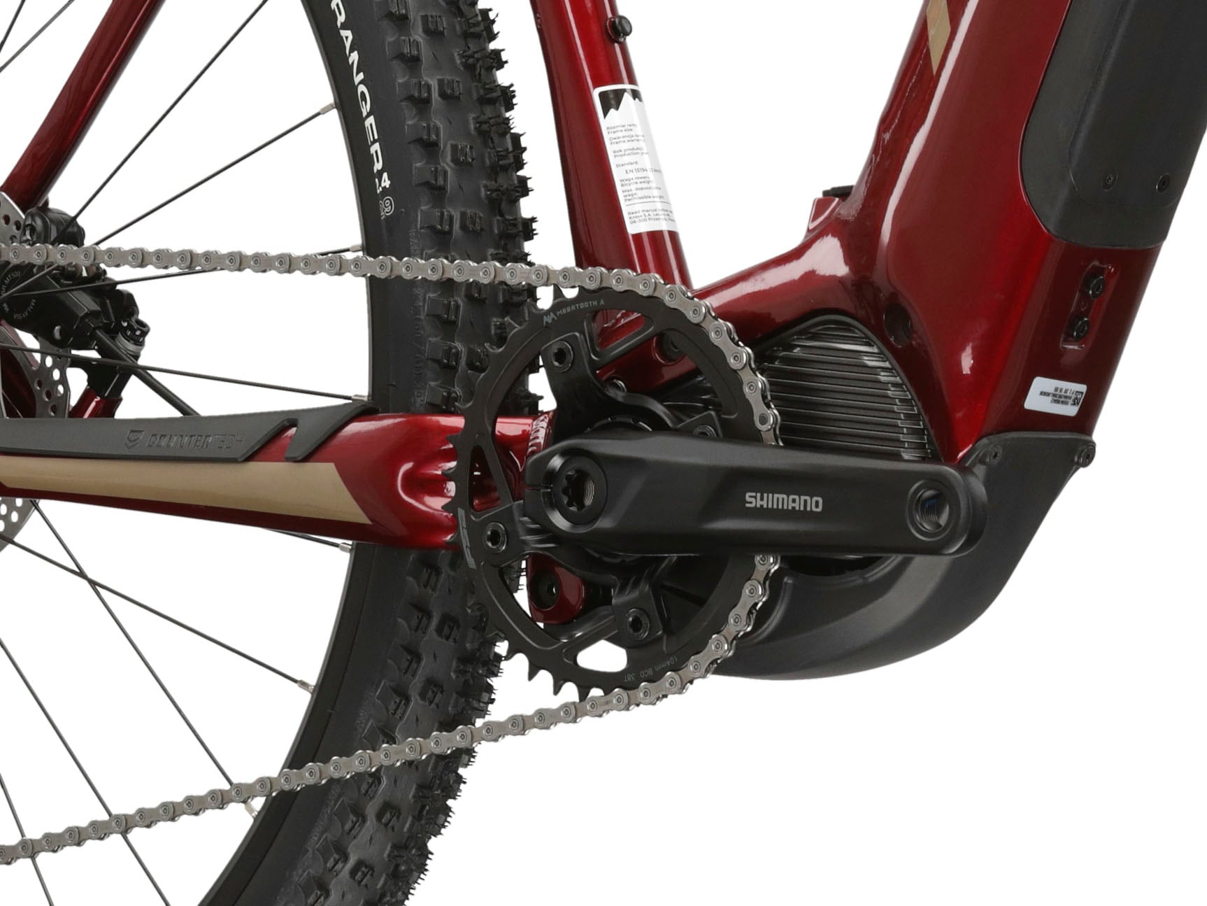 Kross E-Bike »E-MTB Level Boost 2.0 29 Zoll rot«, 11 Gang, Shimano, DEORE M5100, Mittelmotor 250 W, Pedelec, Elektrofahrrad für Damen und Herren
