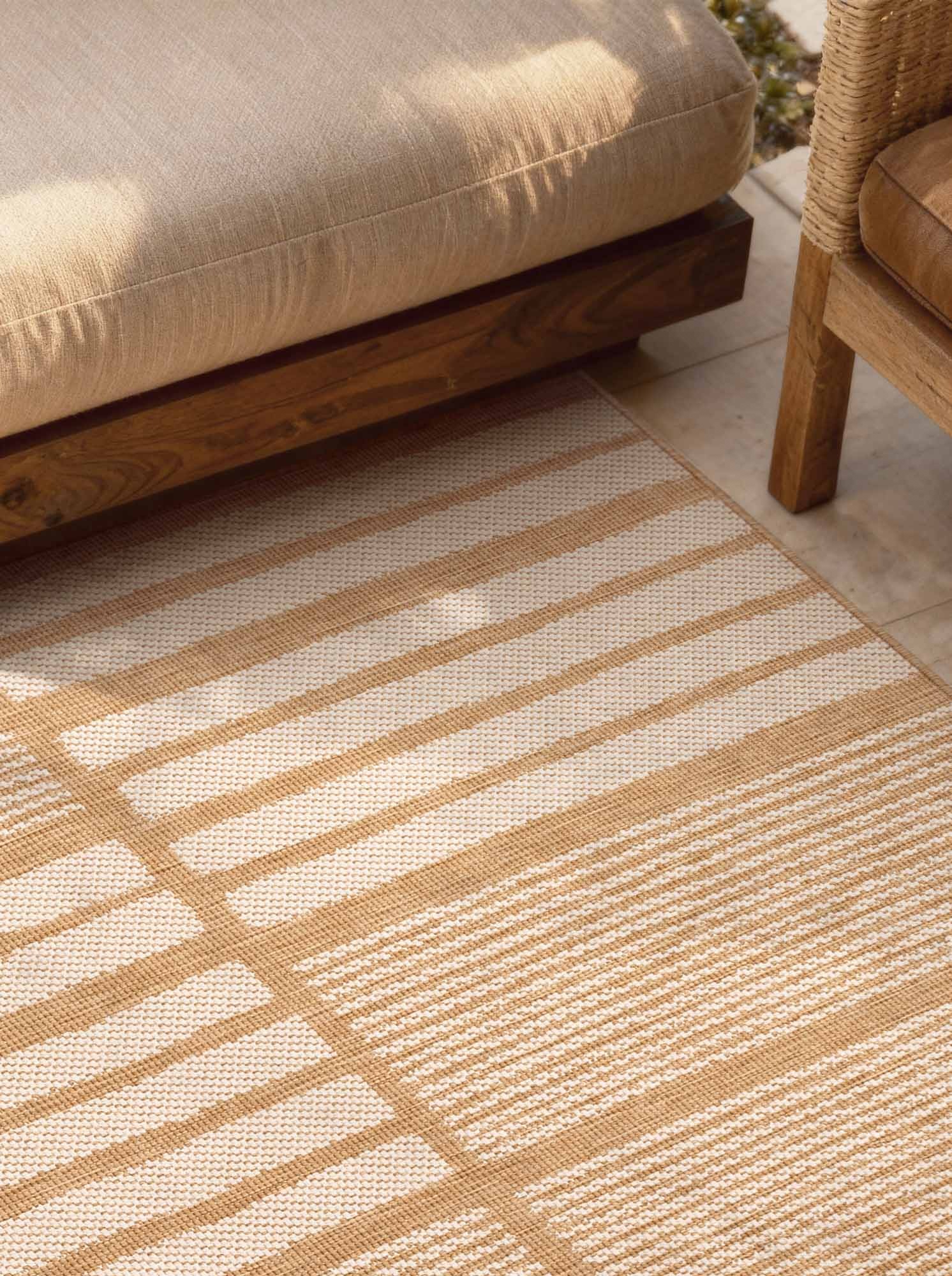 Ted Baker Teppich »Allington , Wendeteppich« rechteckig 8 mm Höhe Designteppich, Wetterfest, Pflegeleicht, Modern, Wohnzimmer, Terrasse