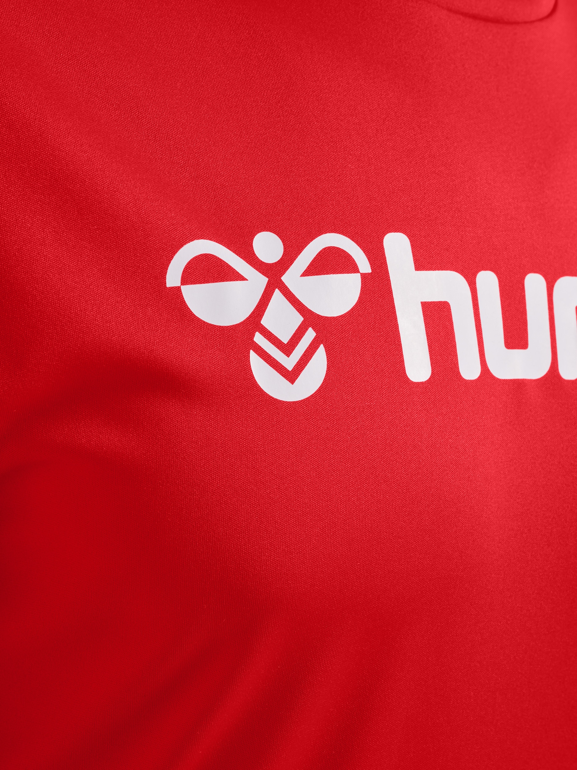 hummel Trainingsshirt »HMLLOGO JERSEY S/S« 1 Stk. normale Passform, atmungsaktiv, schnell trocknend