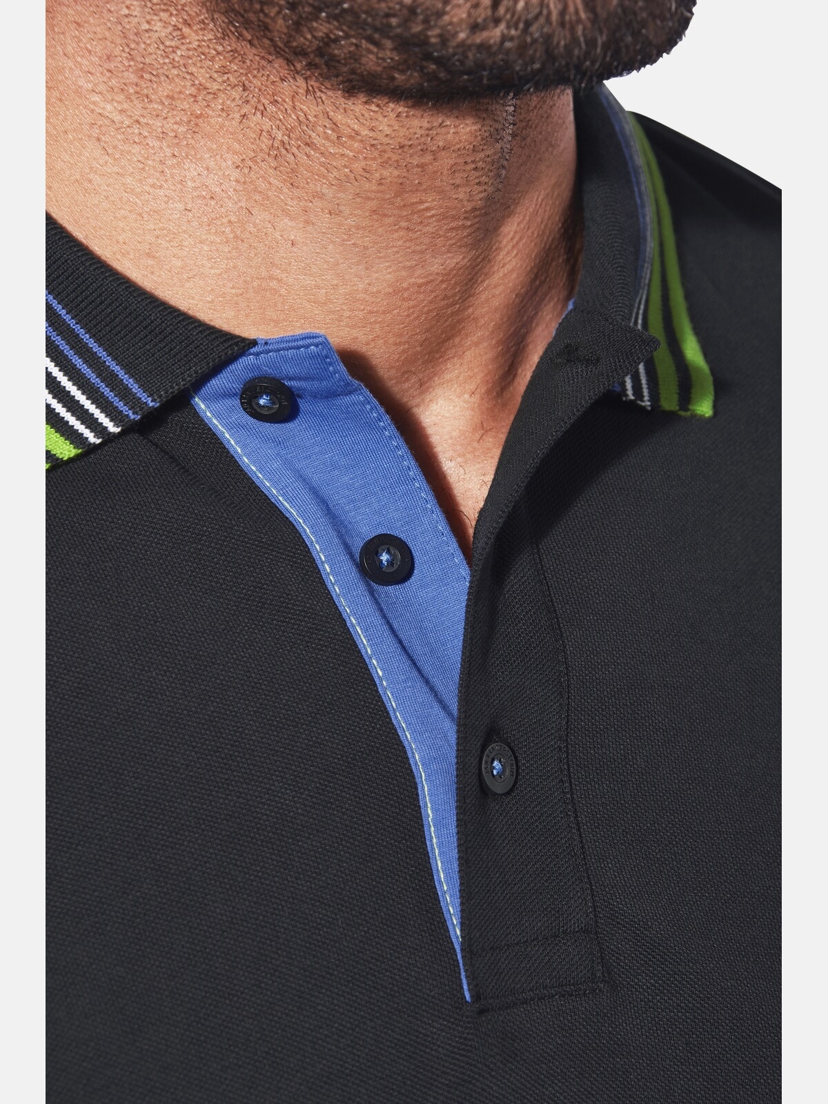 Jan Vanderstorm Poloshirt »Poloshirt VOLKBERT«, (1 tlg.)