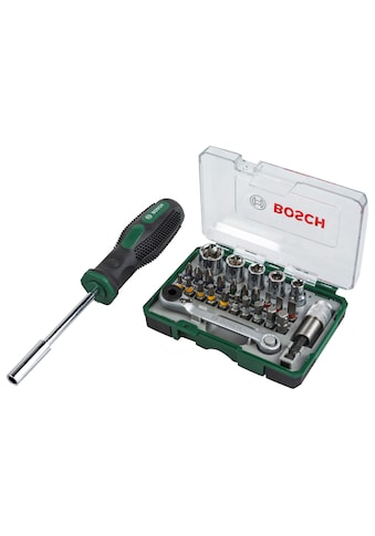 Bosch Home & Garden Bit-Set, (27 St.), Mini-Ratschen-Set + Handschraubendreher kaufen