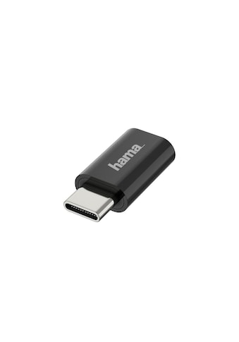 USB-Adapter »USB OTG Adapter, USB-C Stecker, Micro USB-Buchse, USB 2.0, USB Adapter«,...