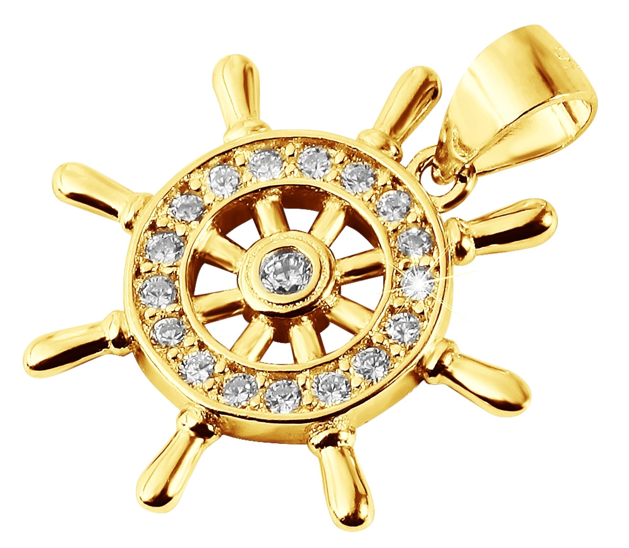 Adelia´s Kettenanhänger »Damen Anhänger aus 925 Silber mit Zirkonia«