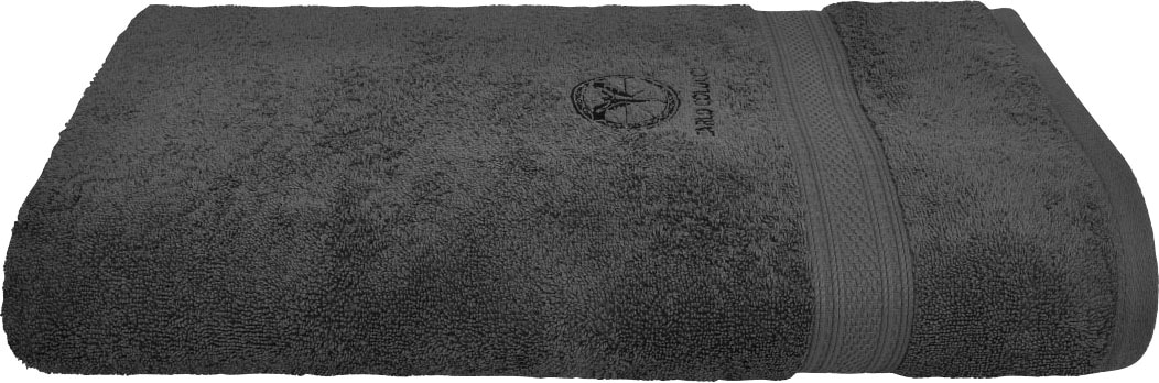 CARLO COLUCCI Strandtuch »Sandro«, (1 St., Saunatuch 75 x 200 cm), mit Logo-Stickerei
