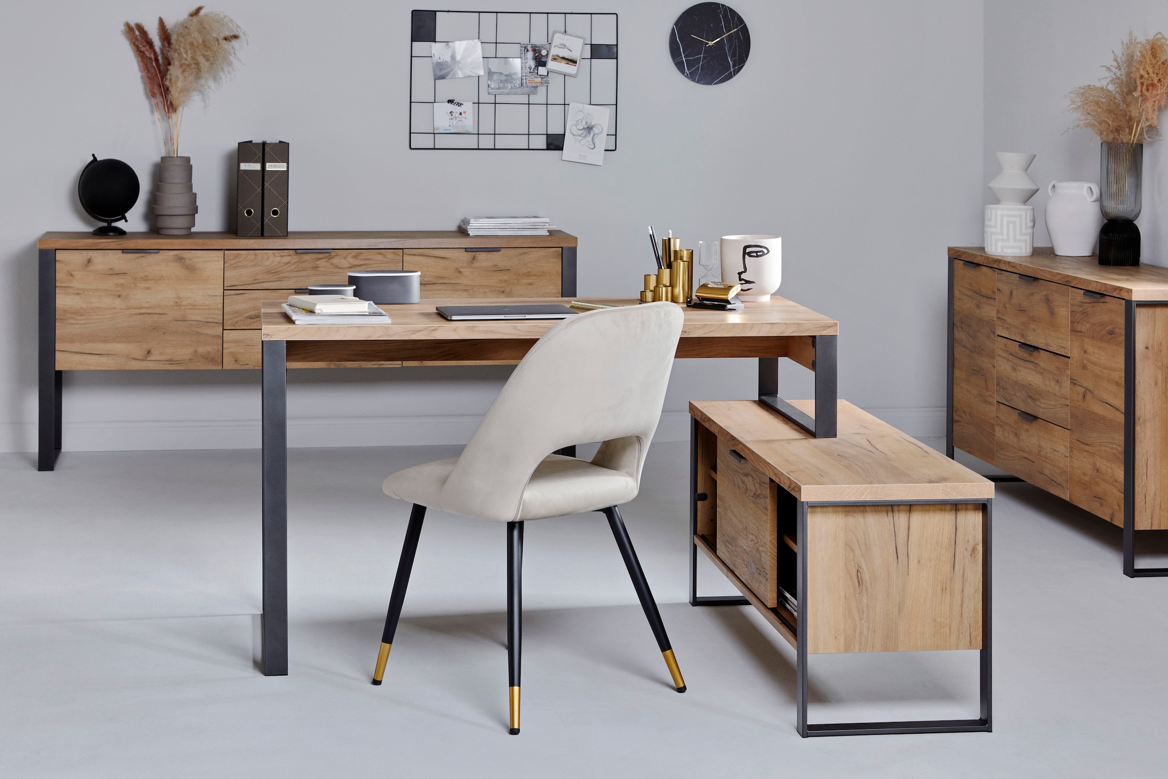 Jahnke Sideboard »LOOP SB 150«, (1 St.), mit 2 Türen + 3 Schubladen, Breite ca. 150 cm