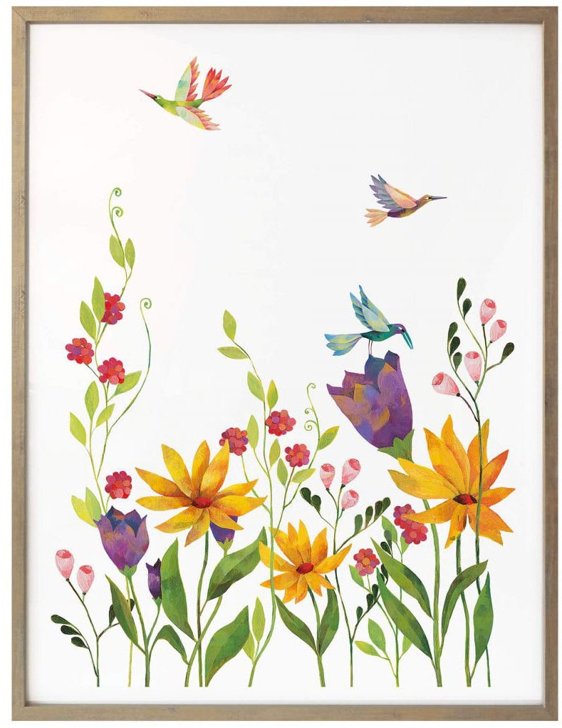 Wall-Art Poster (1 Raten Wandbild, auf St.), Blumen Wandposter Poster, »Blanz Blütenpoesie Bild, bestellen Floral«, Blumen