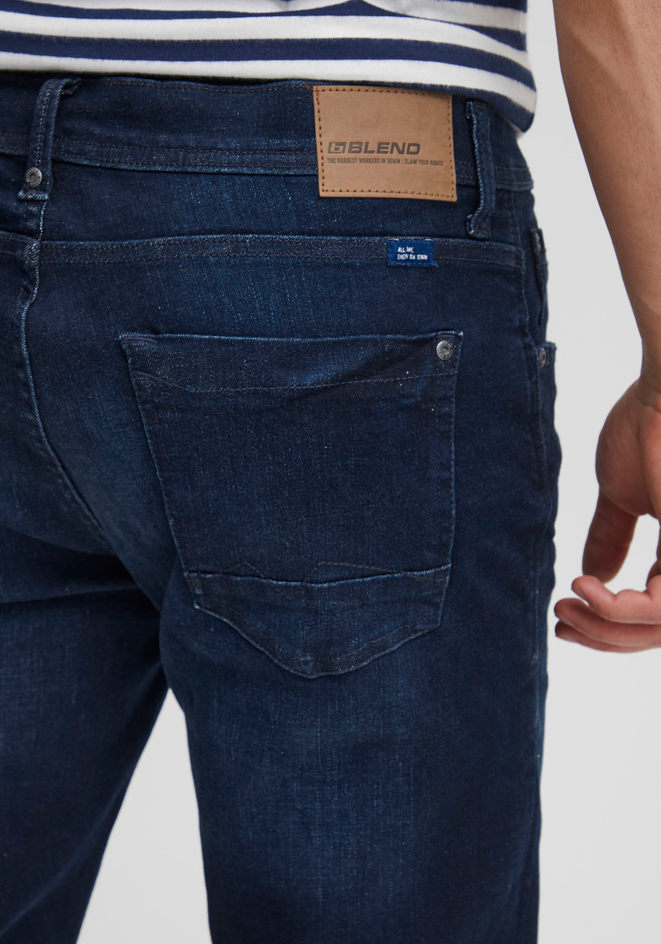 Blend Regular-fit-Jeans »Twister fit Mulitflex« Baumwollmischung, regular fit