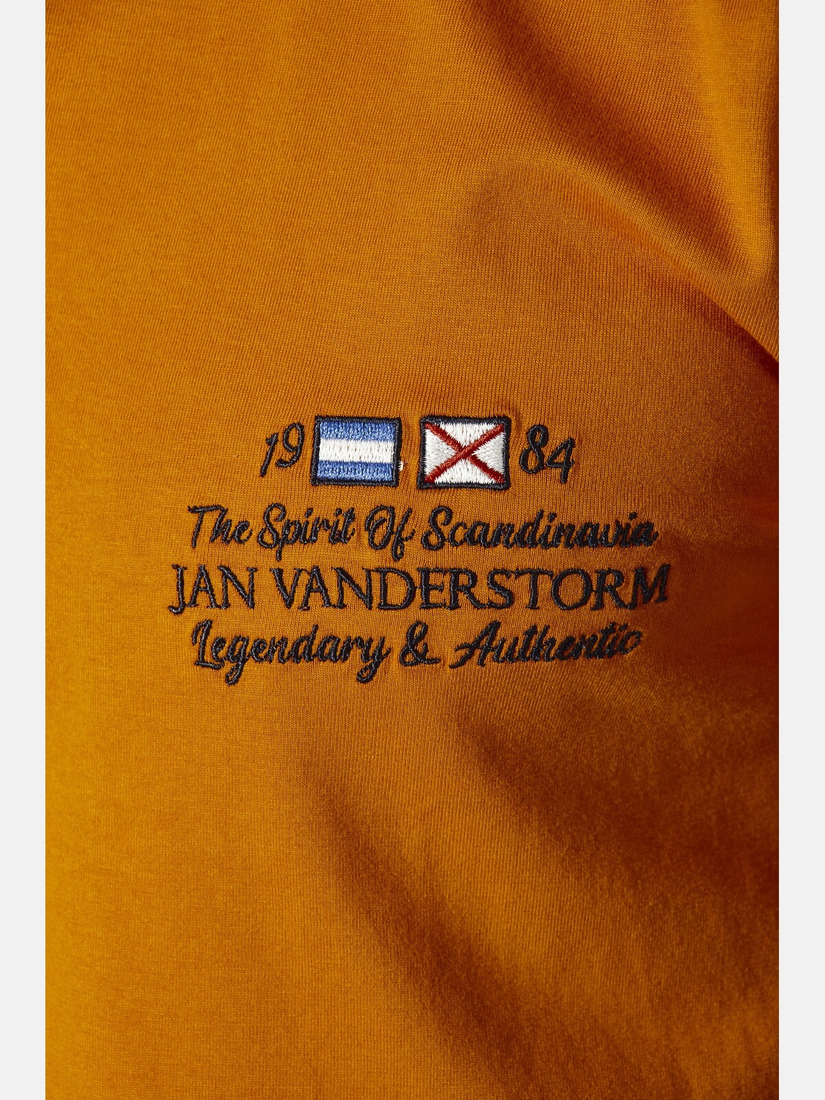 Jan Vanderstorm T-Shirt »T-Shirt HAFTOR«, (1 tlg.)