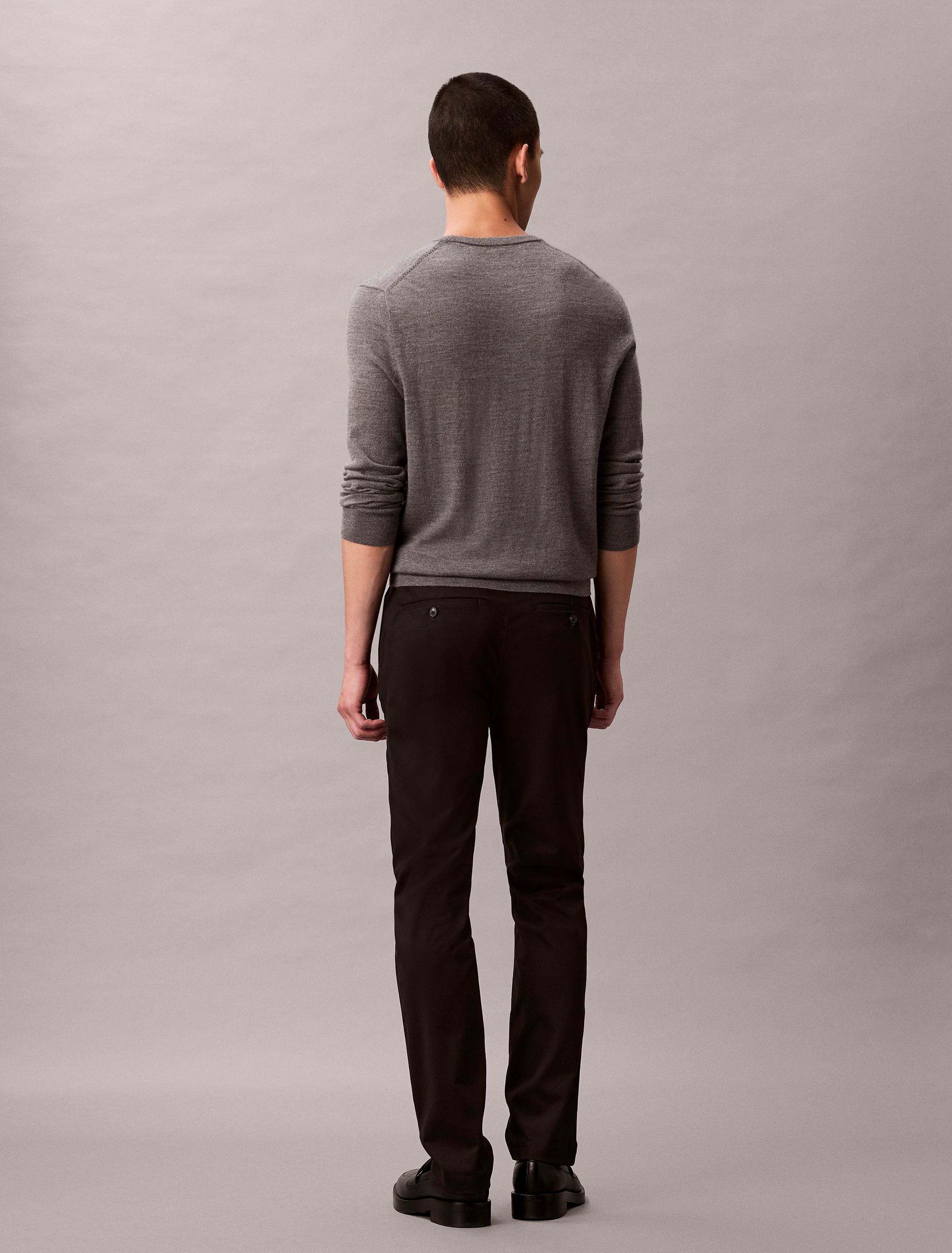 Calvin Klein Chinohose »SLIM SATEEN CHINO TROUSER«  slim fit