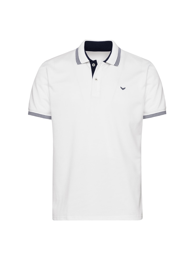 Trigema Poloshirt »TRIGEMA Poloshirt mit kontrastfarbigen Akzenten«, (1 tlg.)
