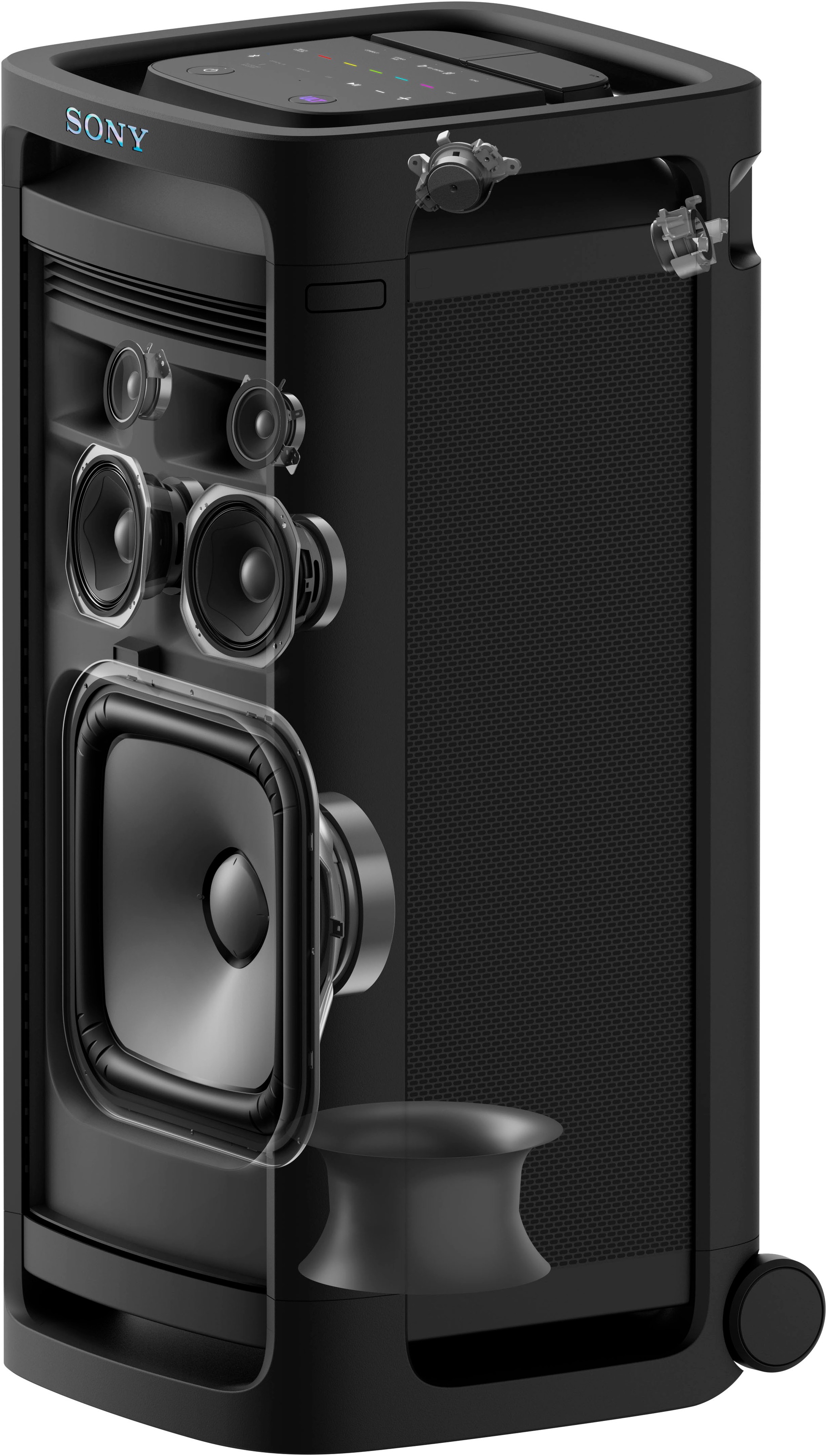 Sony Party-Lautsprecher »ULT Tower 9AC + ULT MIC1«, (Set)