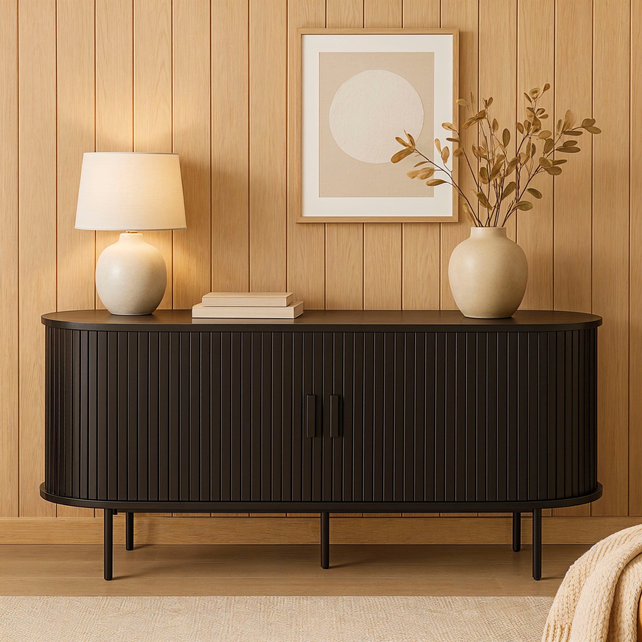 Möbilia Sideboard 2 Schiebetüren