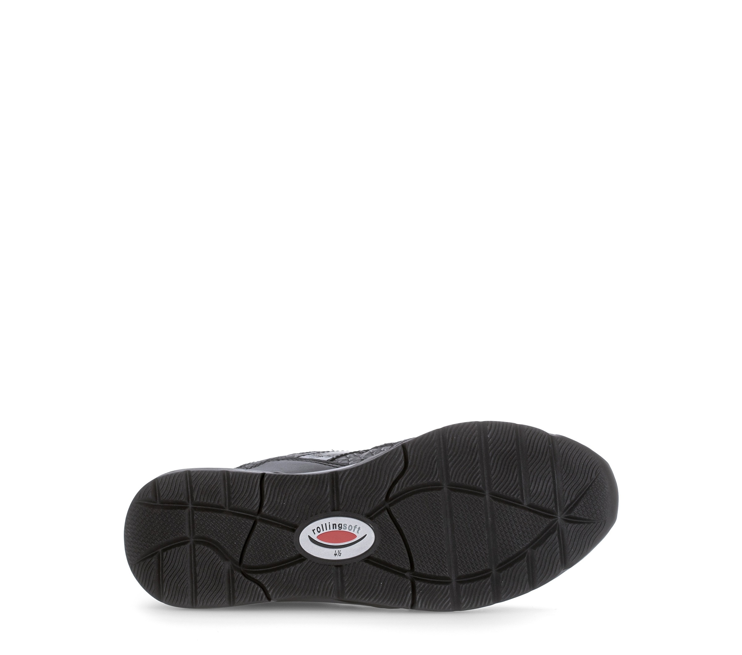 rollingsoft Keilsneaker  Freizeitschuh, Halbschuh, Schnürer mit Kontrastbesätzen