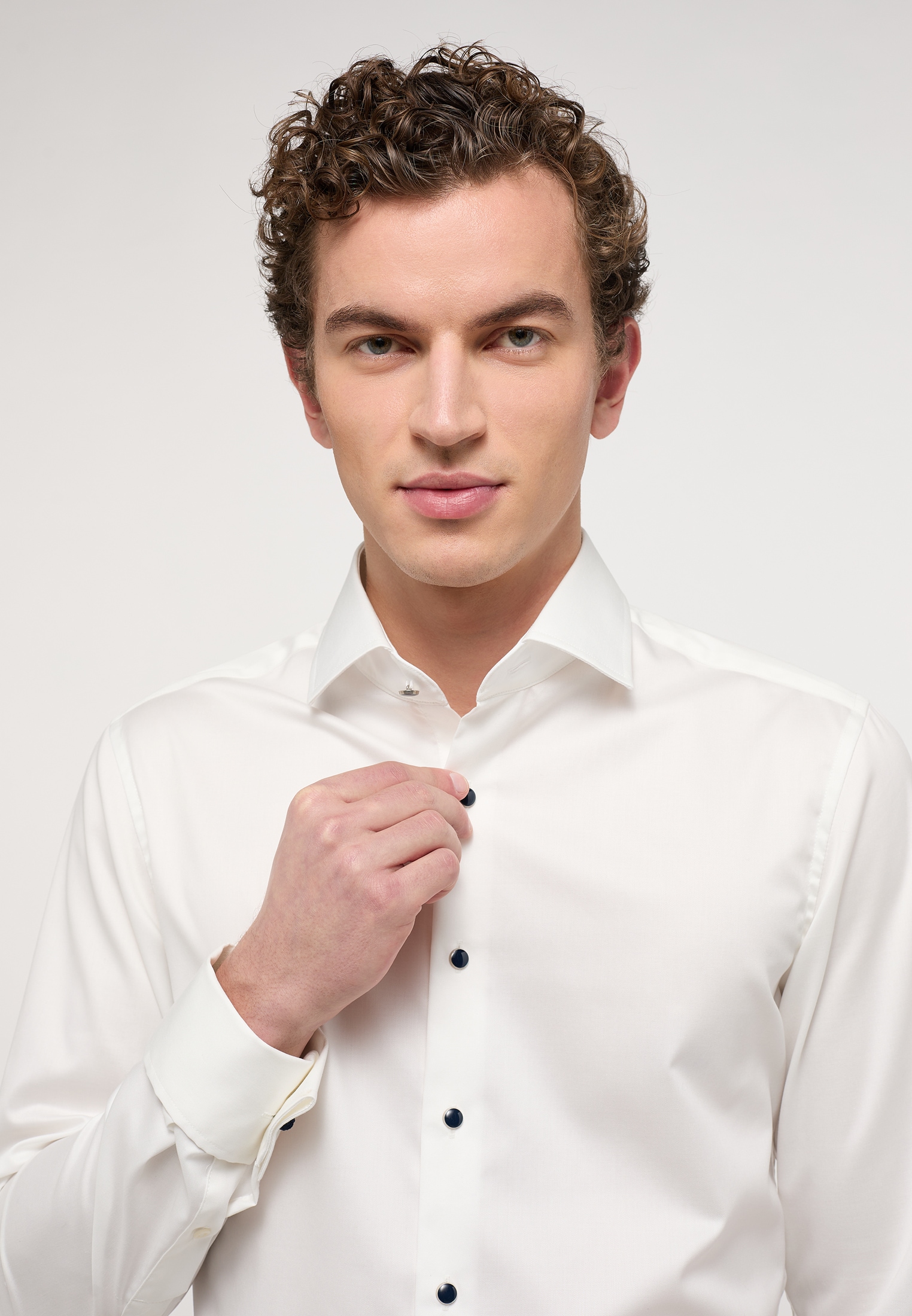 Eterna Langarmhemd »SLIM FIT« NON IRON (bügelfrei)