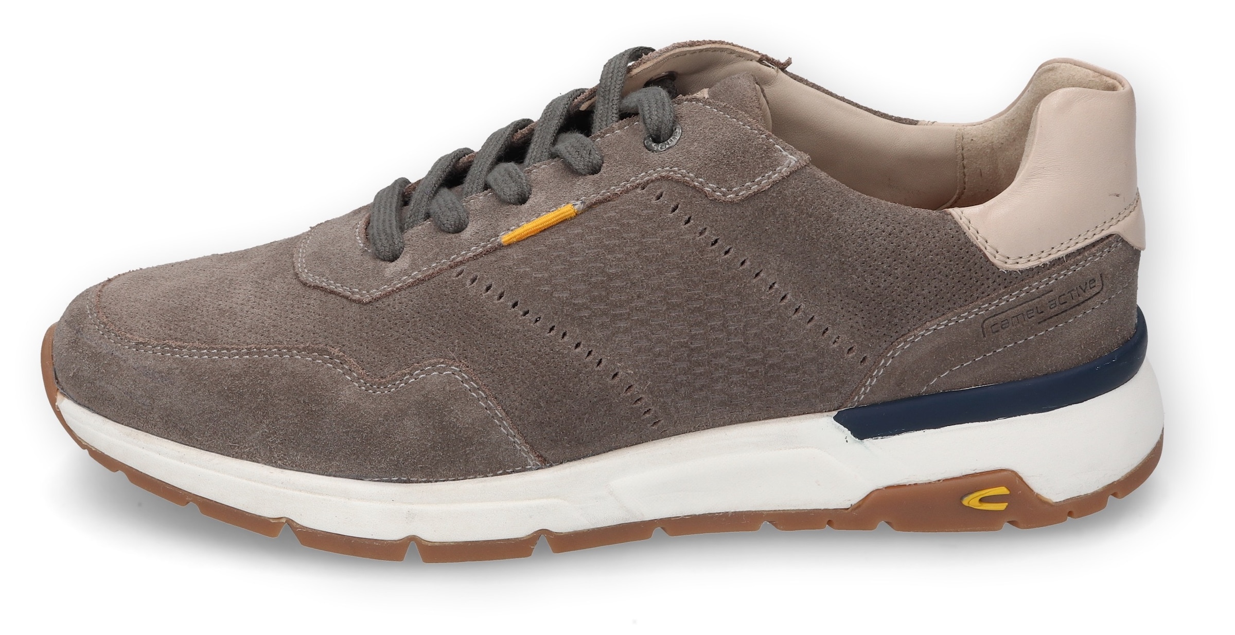 camel active Sneaker, Schnürschuh, Retro Sneaker mit Lederfutter