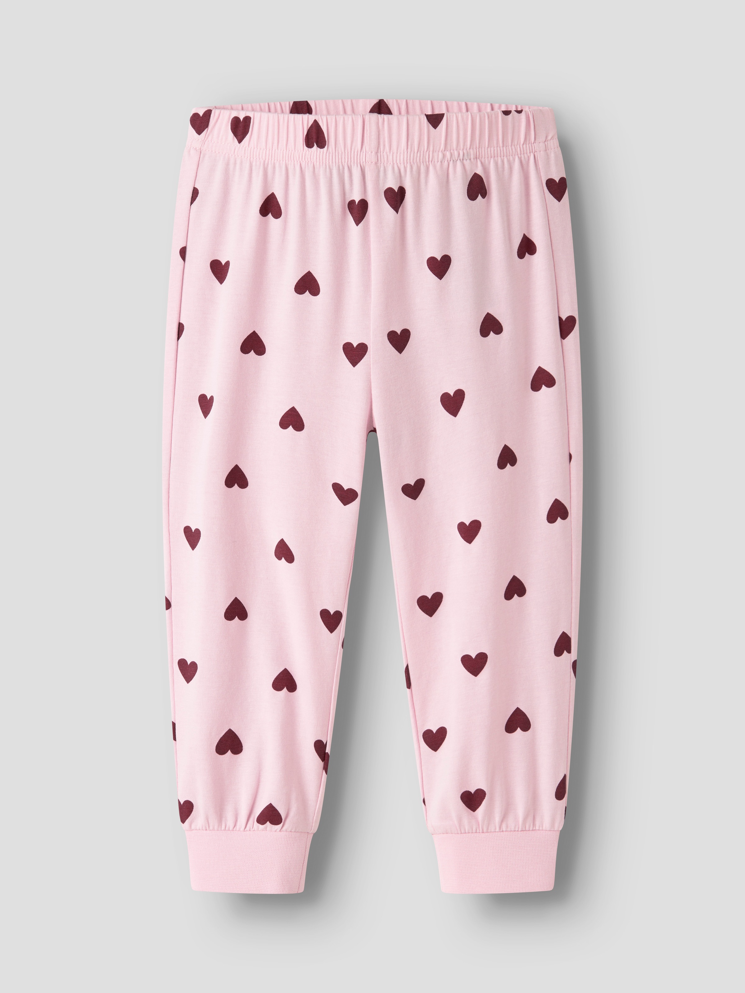 Name It Schlafanzug »NMFNIGHTSET CUTIE HEART NOOS« Baumwollmischung