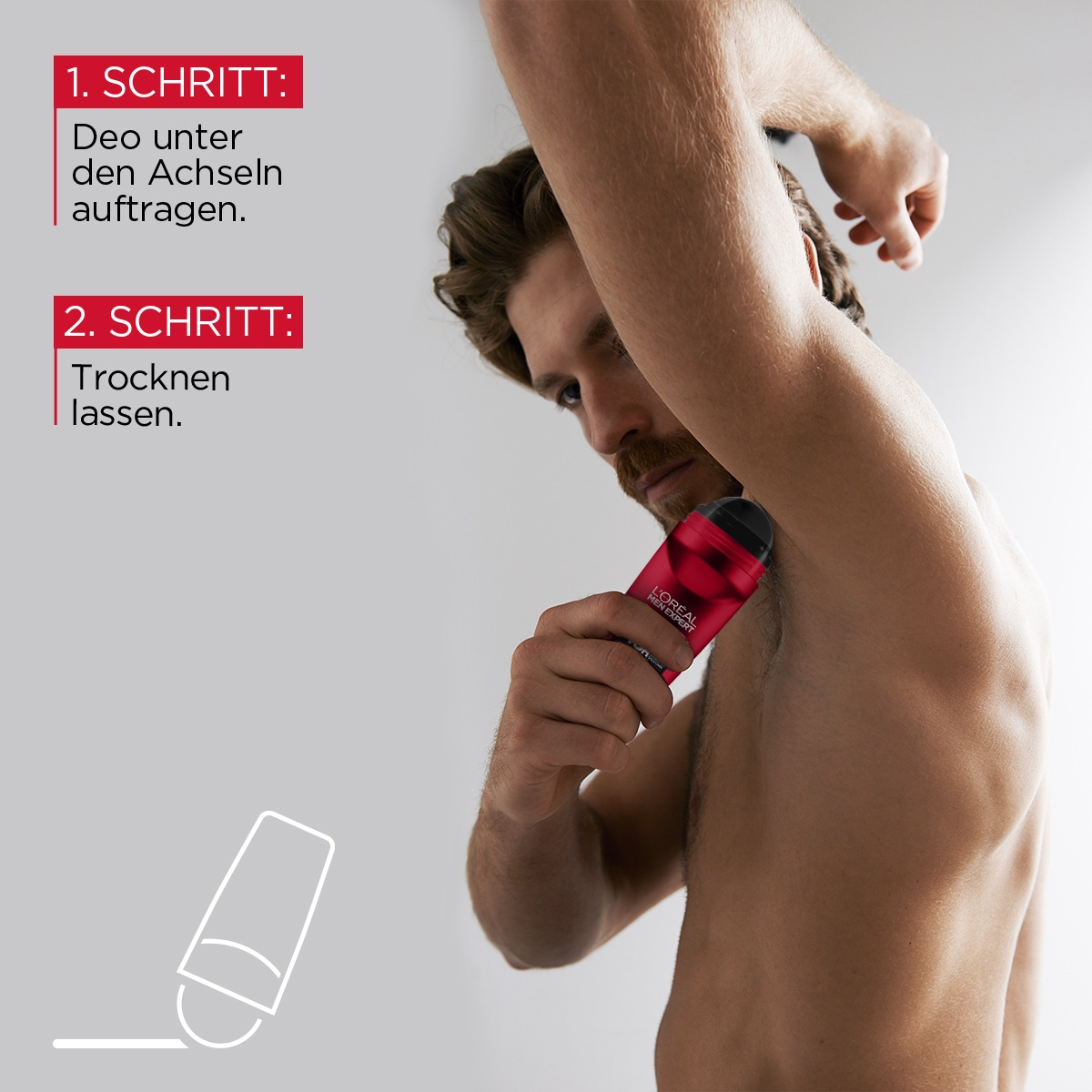 L'ORÉAL PARIS MEN EXPERT Deo-Roller »Deo Roll-on Ultimate Control« mit hoher Zuverlässigkeit