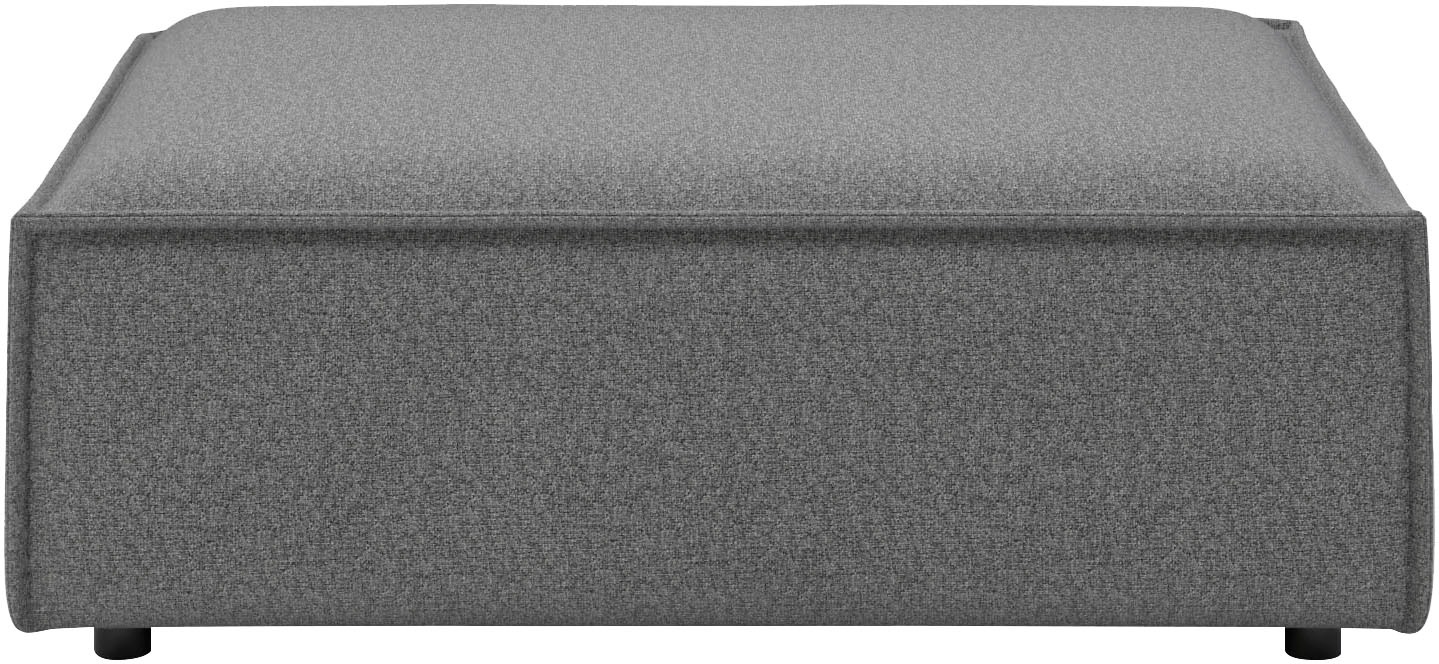 Places of Style Polsterhocker »Watertown, XXL Hockerbank passend zum Sofa - ideal als Beistellmodul«, erweiterbare Hockerbank mit weicher Polsterung