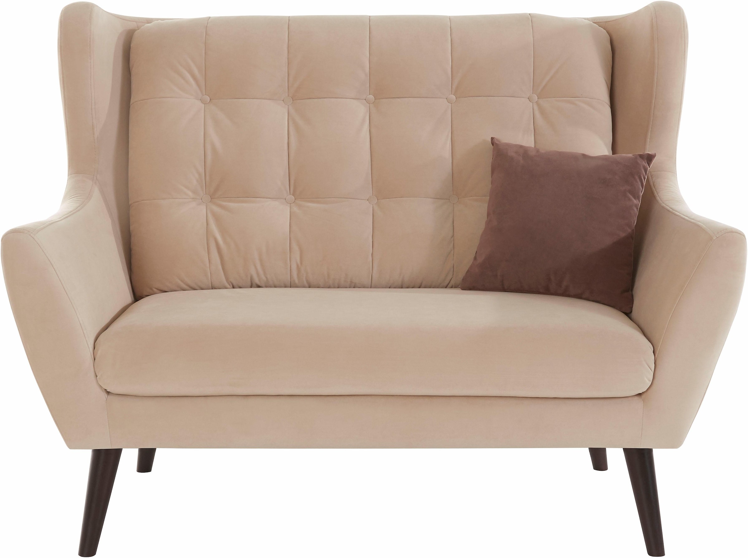 Home affaire 2-Sitzer "Hemmink" mit Knopfheftung