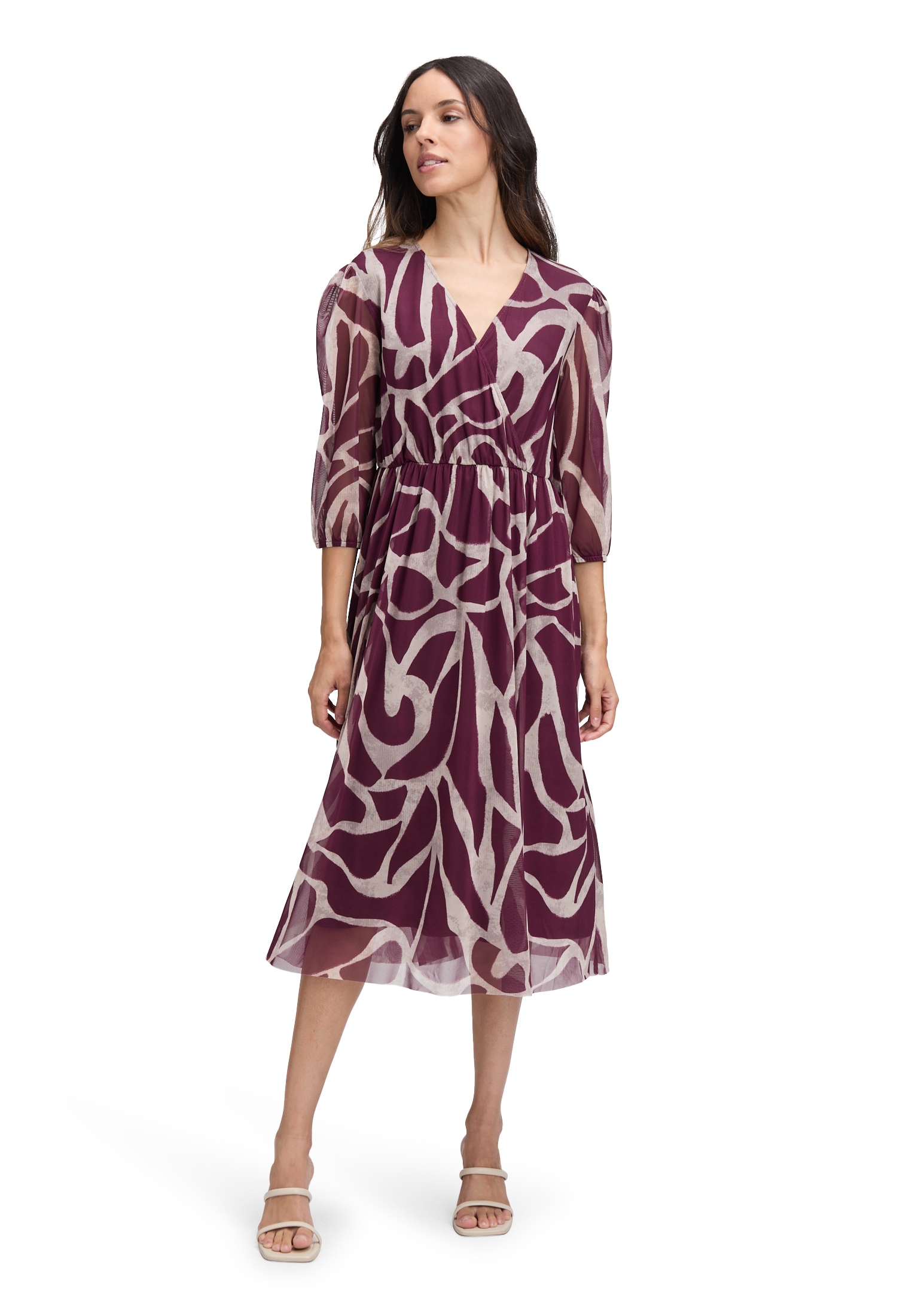 Betty&Co Meshkleid »Mesh-Kleid mit Print«