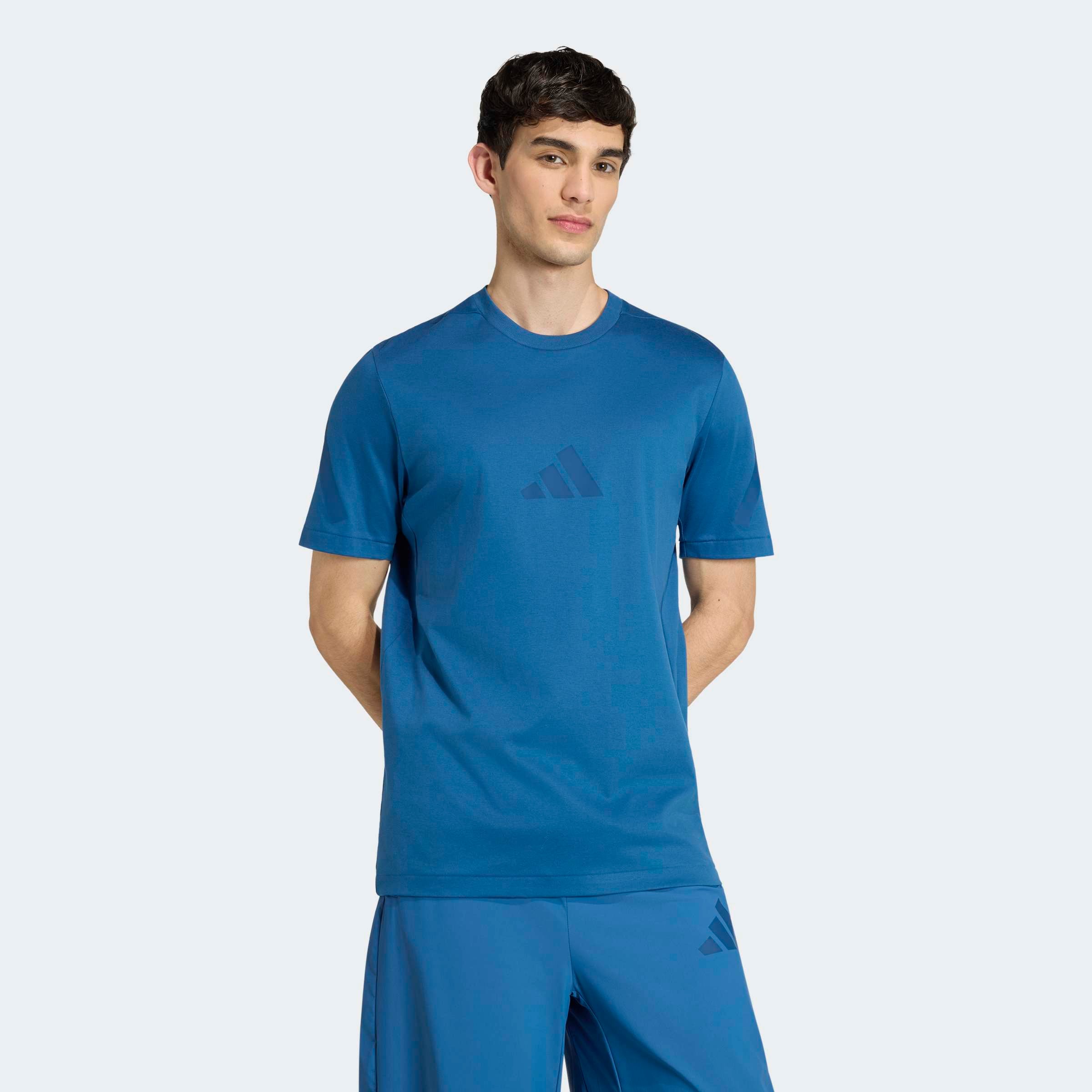 adidas Sportswear T-Shirt "ADIDAS Z.N.E" sportlicher Stil, Kurzarm, aus Baumwolle, ohne Verschluss