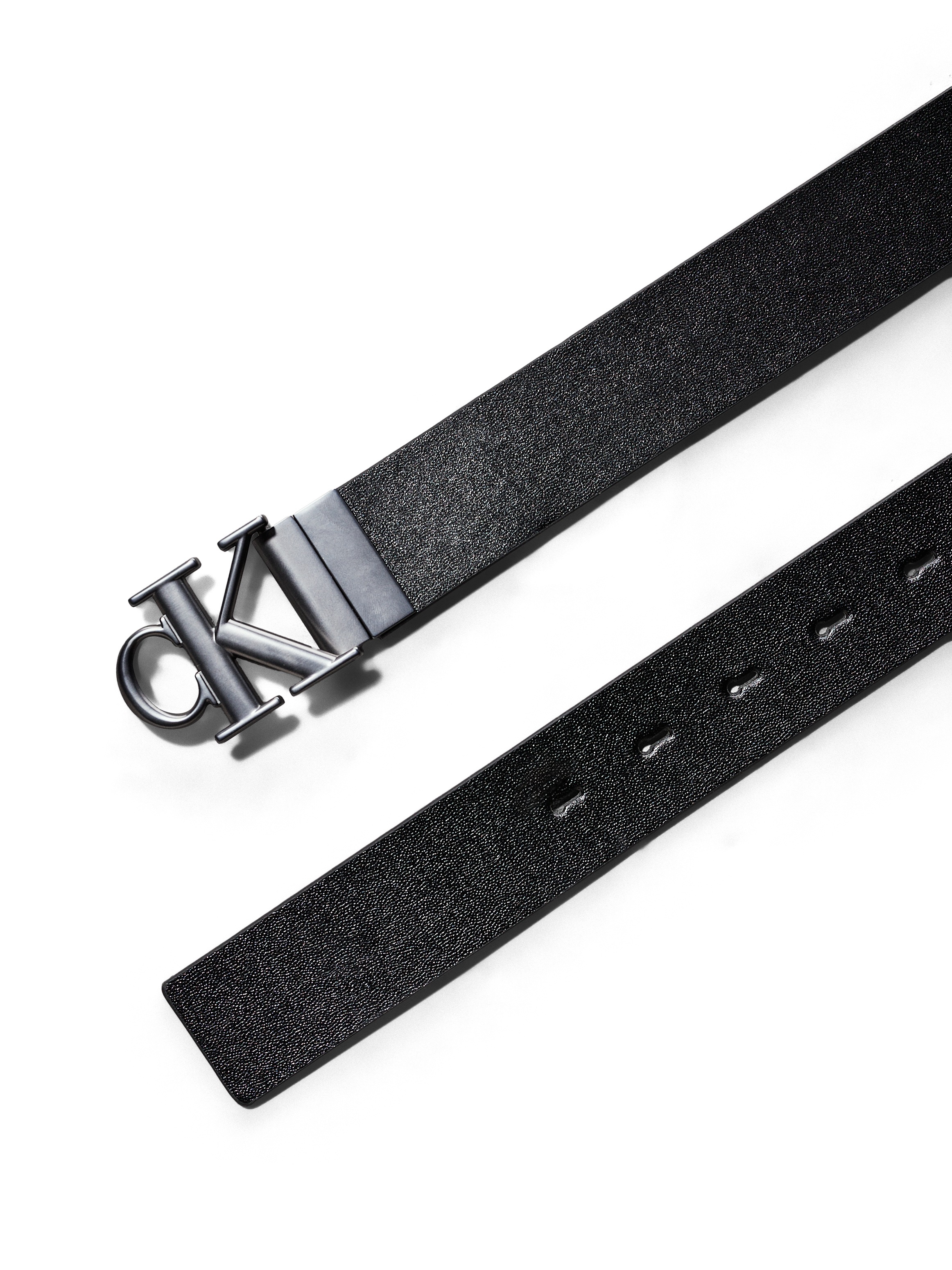 Calvin Klein Jeans Ledergürtel »Gürtel mit Logoschnalle«, mit Logoschnalle