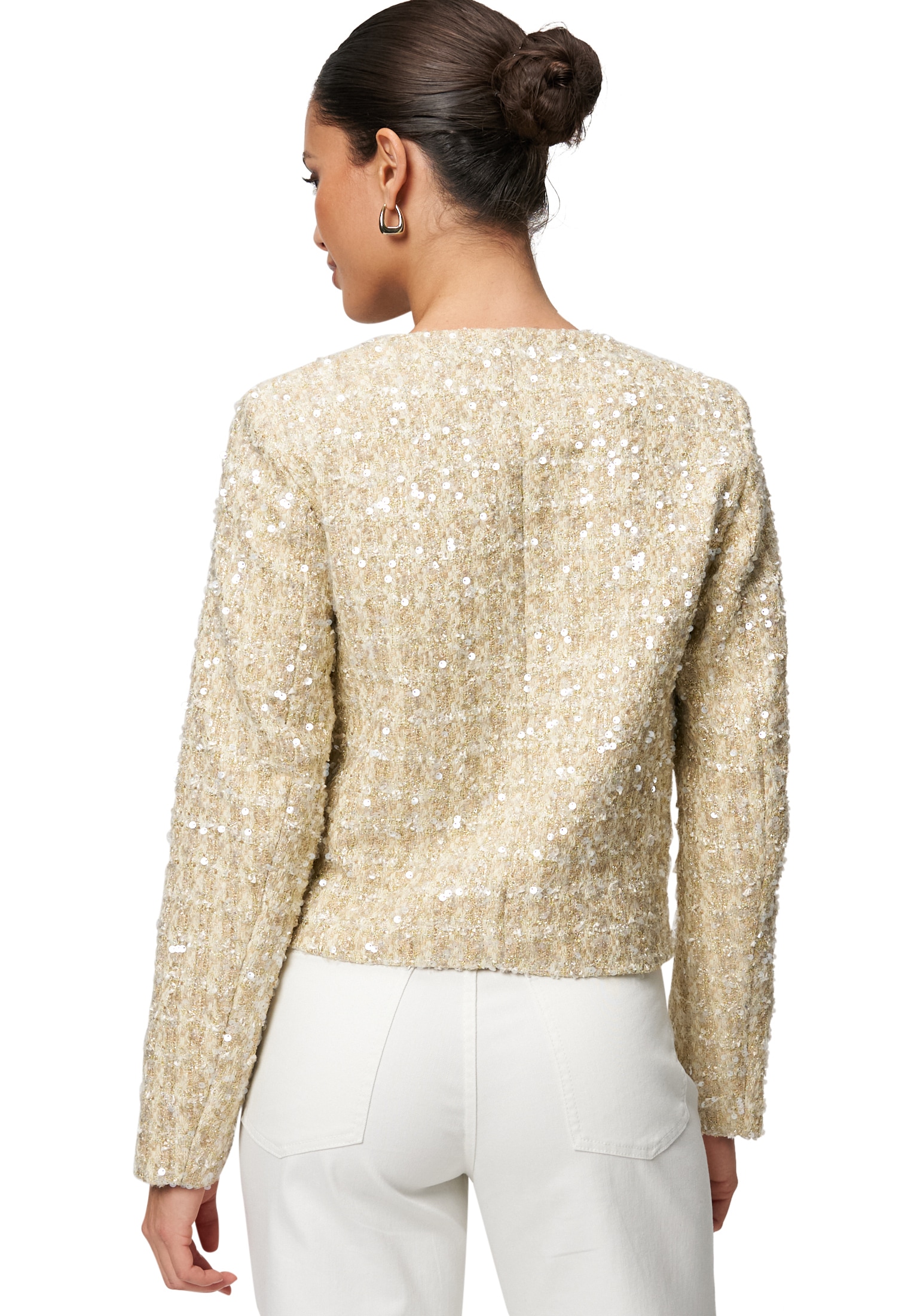 Zero Jackenblazer »Blazer mit Pailletten«